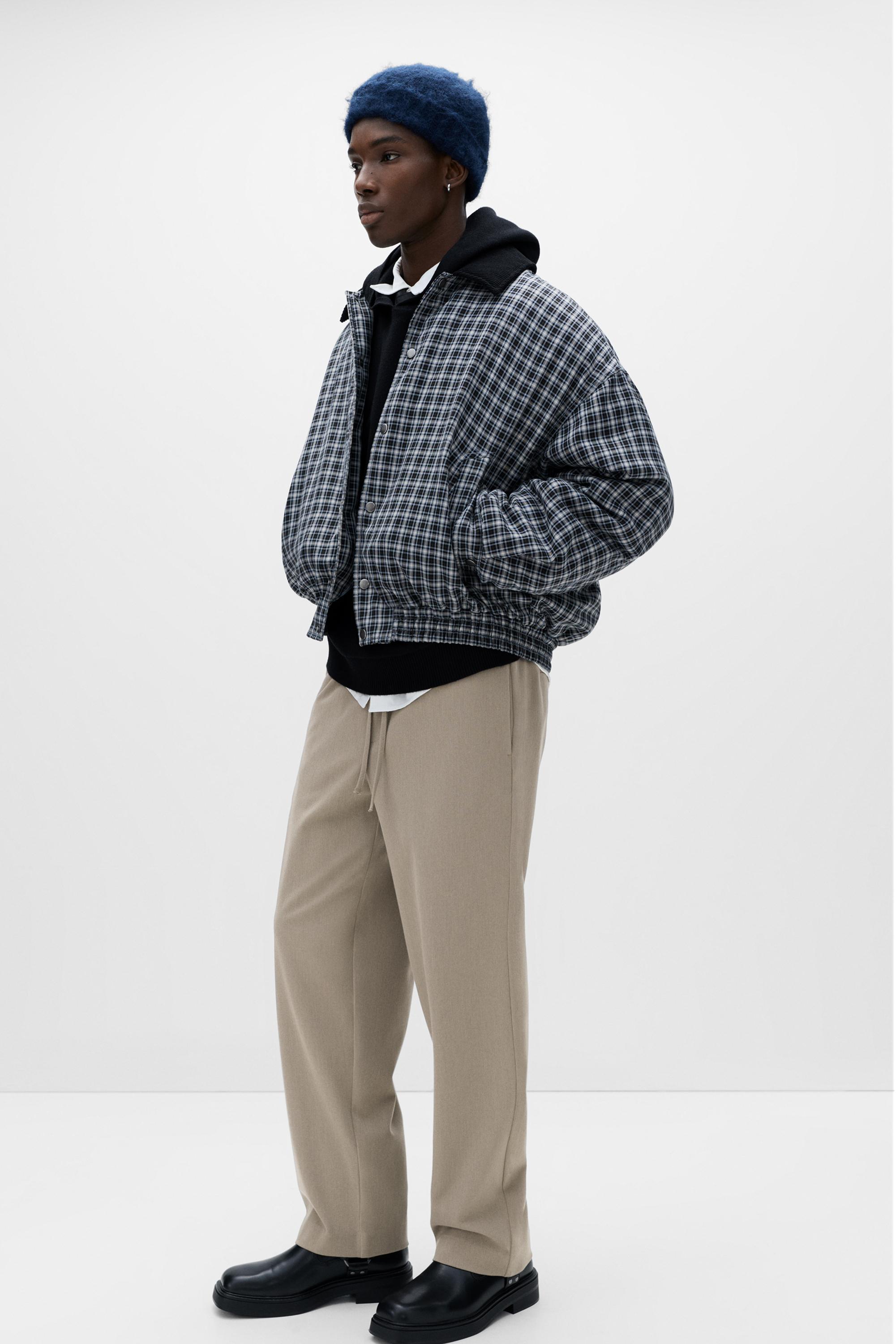 Tailored fit joggers — Taupe