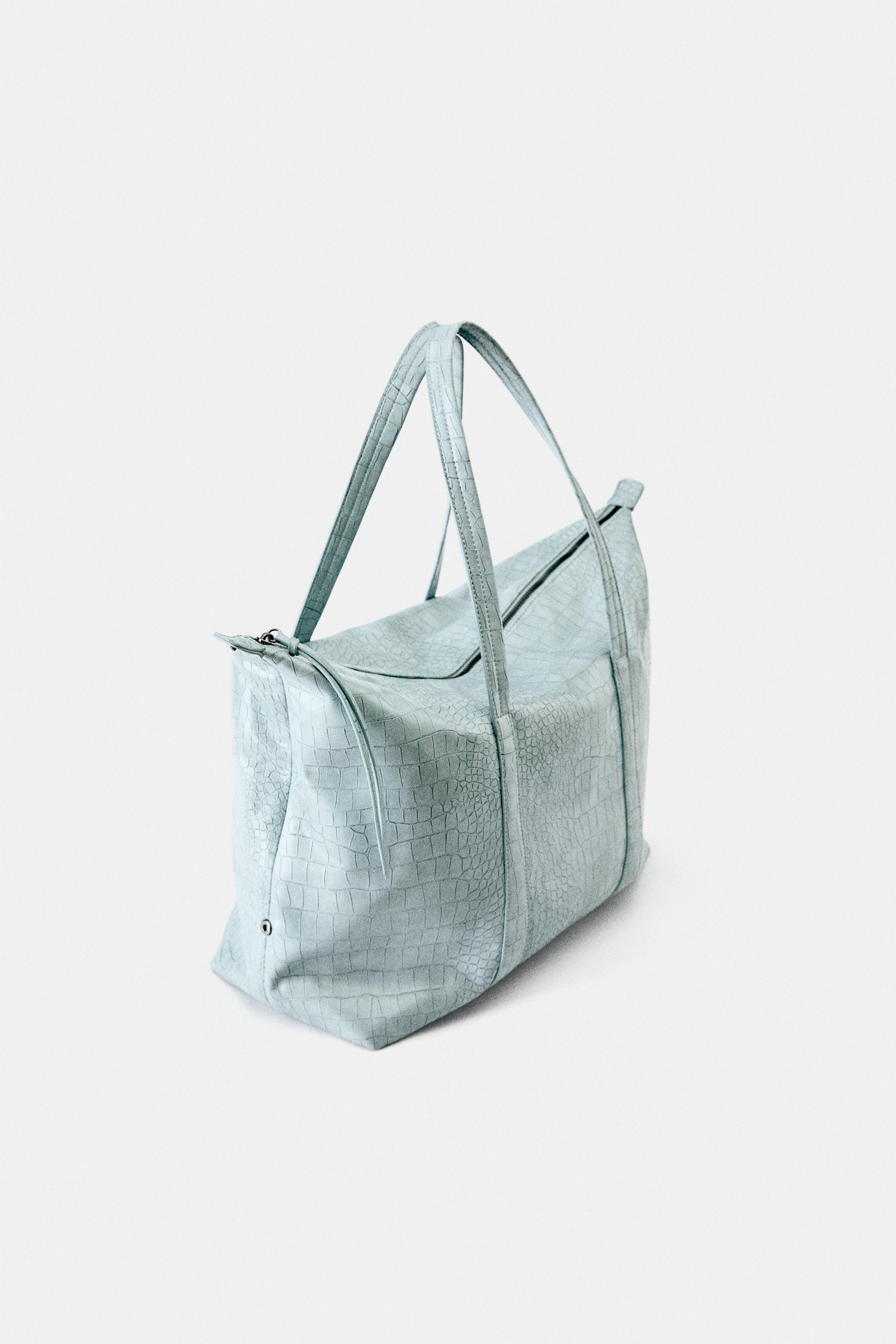 Pull&Bear Dokulu shopper çanta