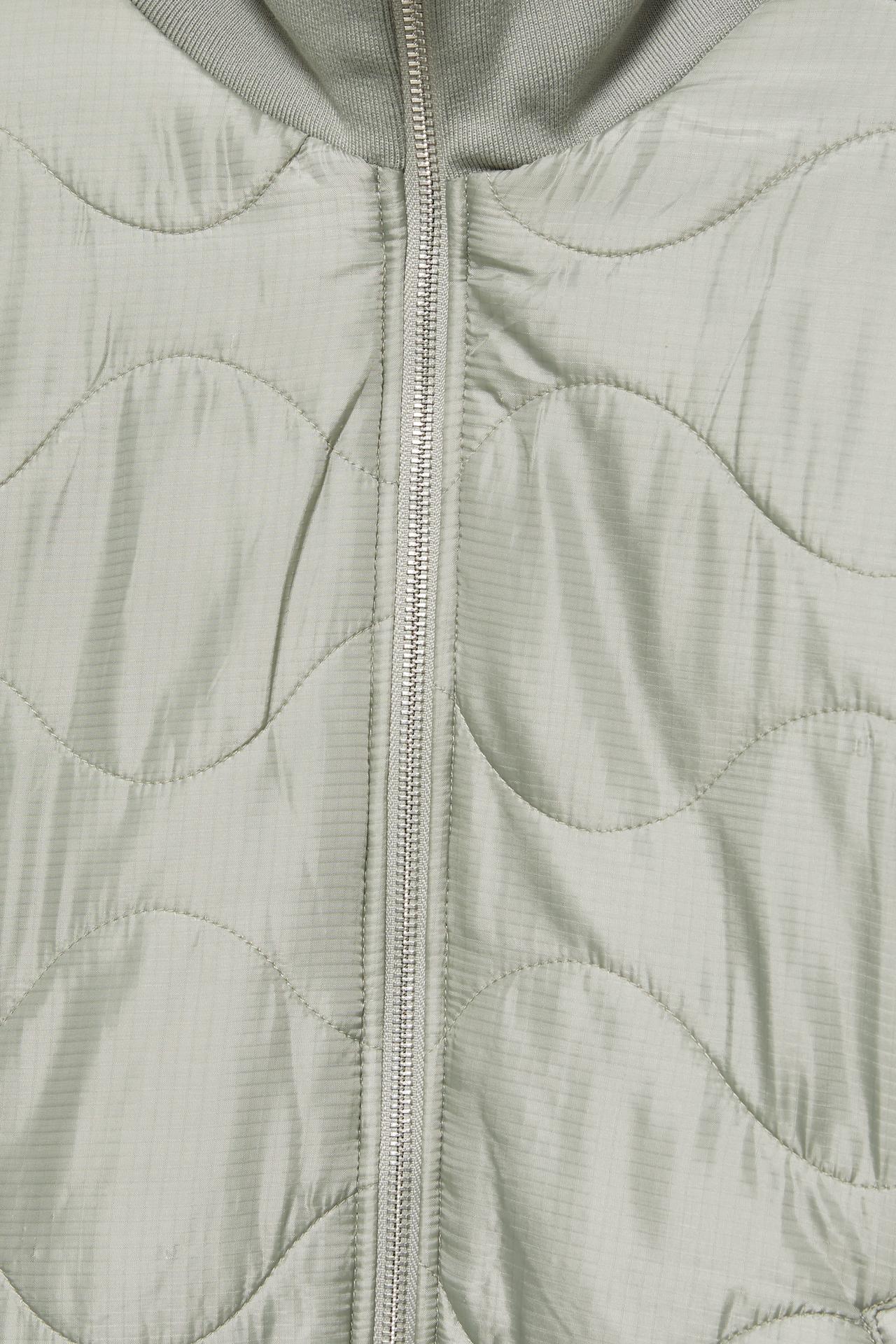 Lightweight puffer jacket — Water green
