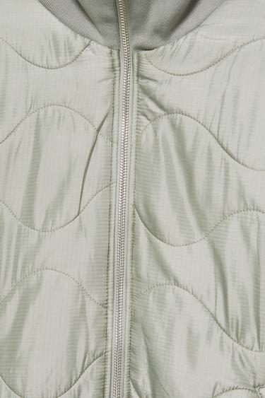 Lightweight puffer jacket — Water green 8