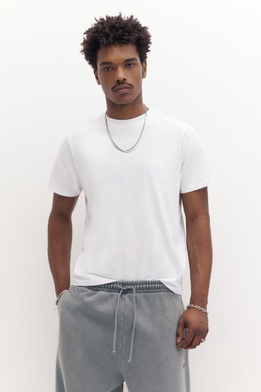 Basic T-shirt — White 1