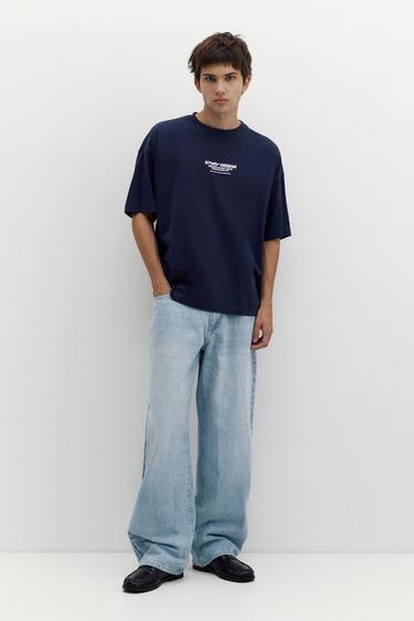 STWD graphic T-shirt — Dark blue 4