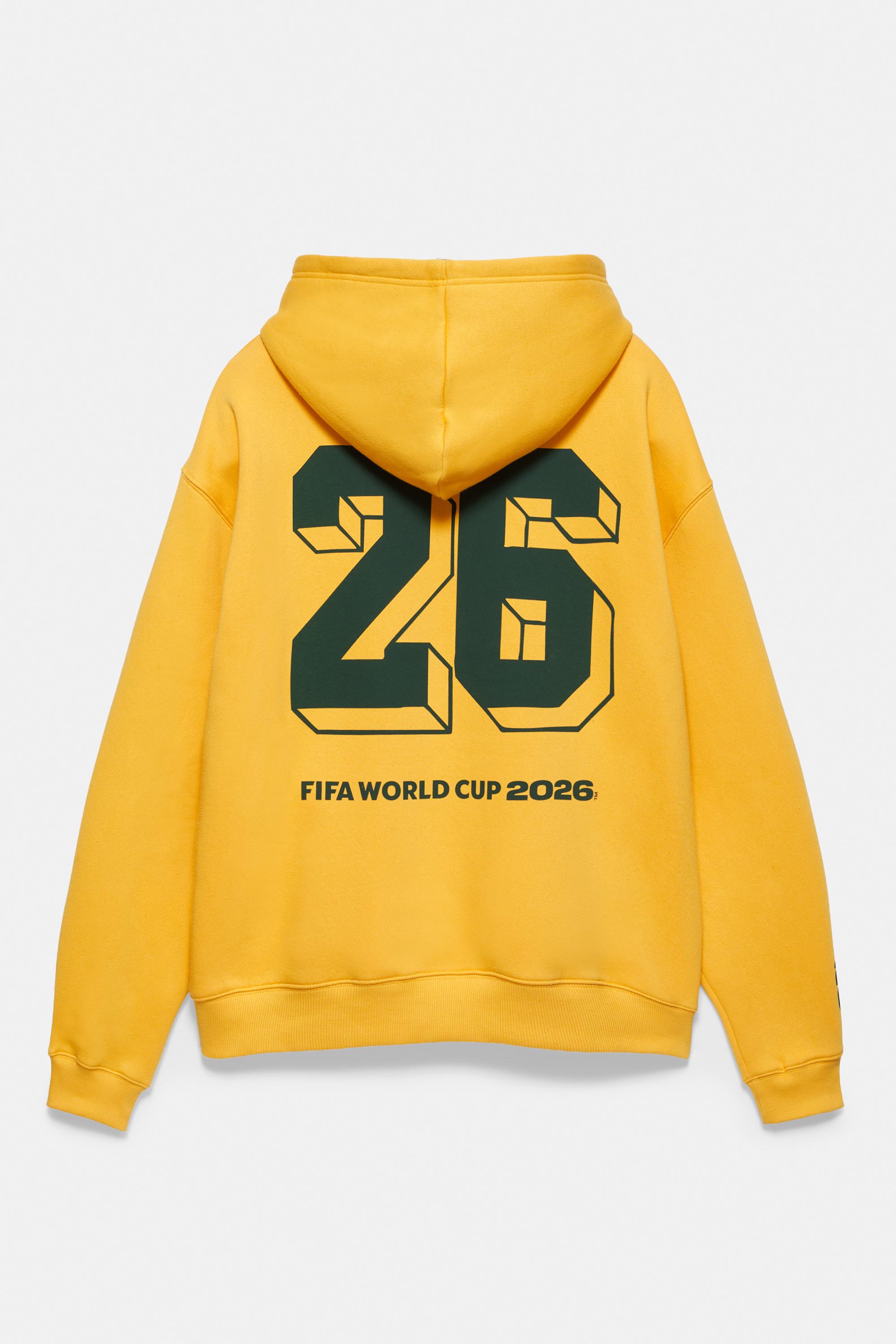 Brazil FIFA WORLD CUP 26™ Hoodie — Yellow