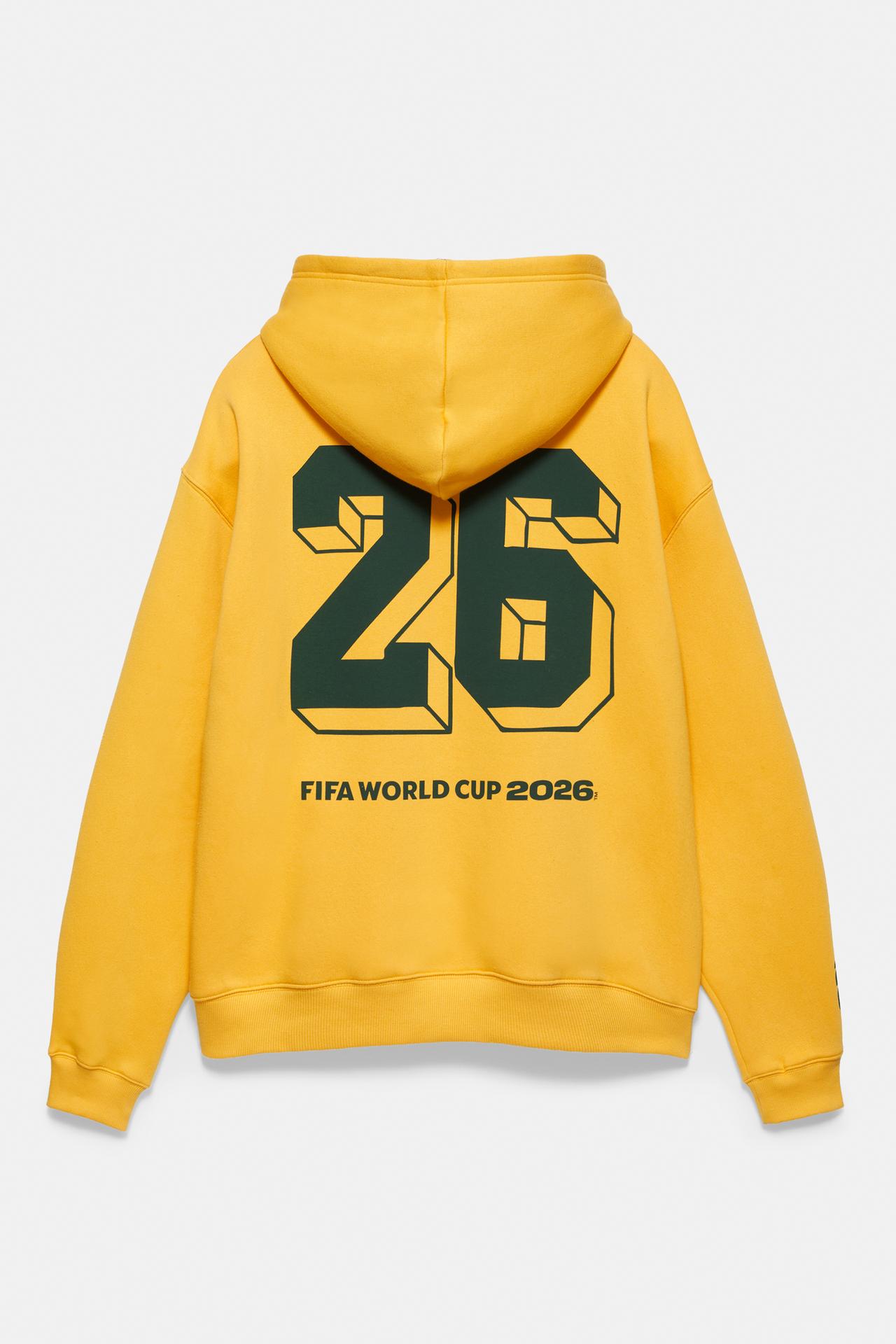 Brazil FIFA WORLD CUP 26™ Hoodie — Yellow