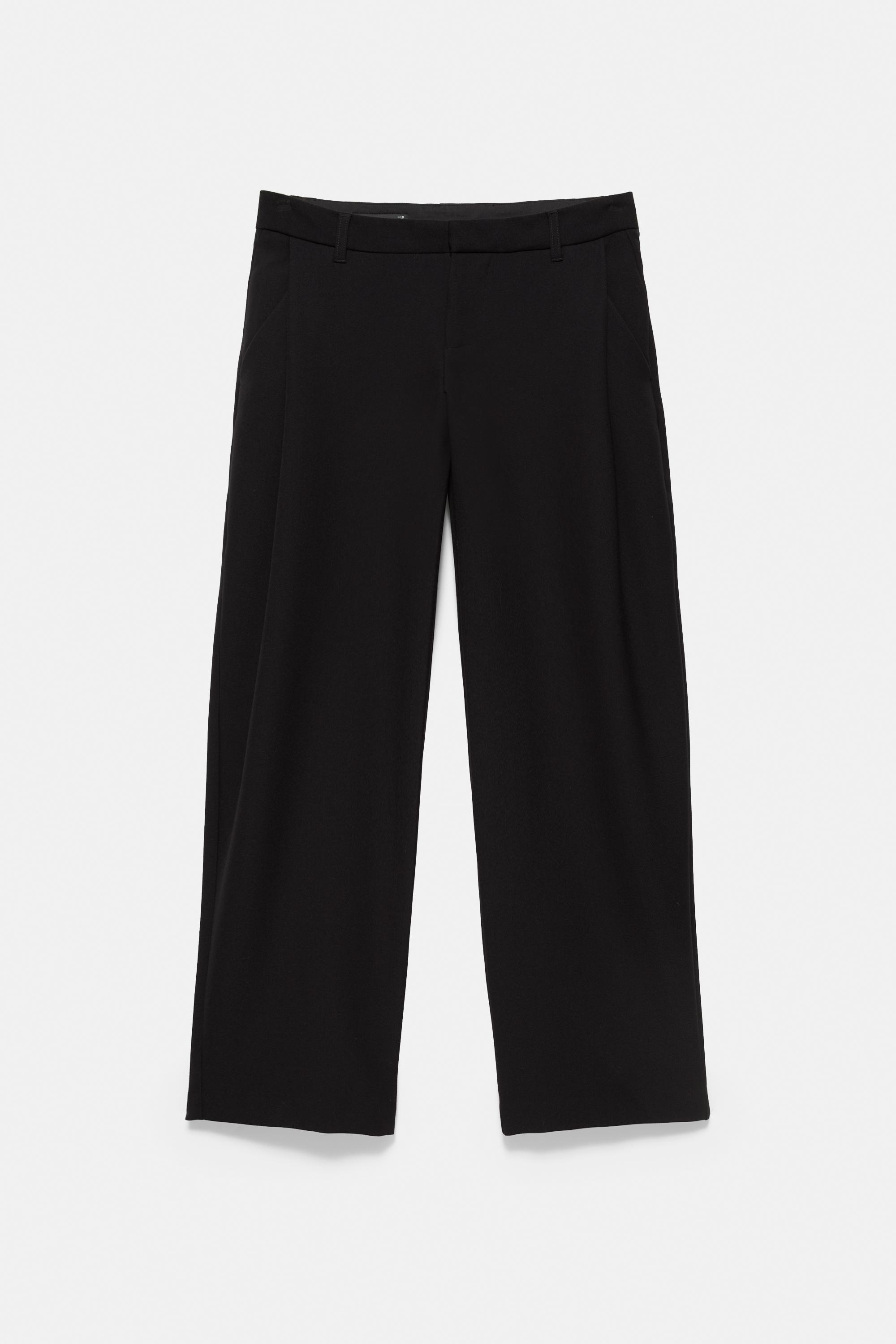Pull&Bear Düz kesim tailored fit pantolon görsel 4