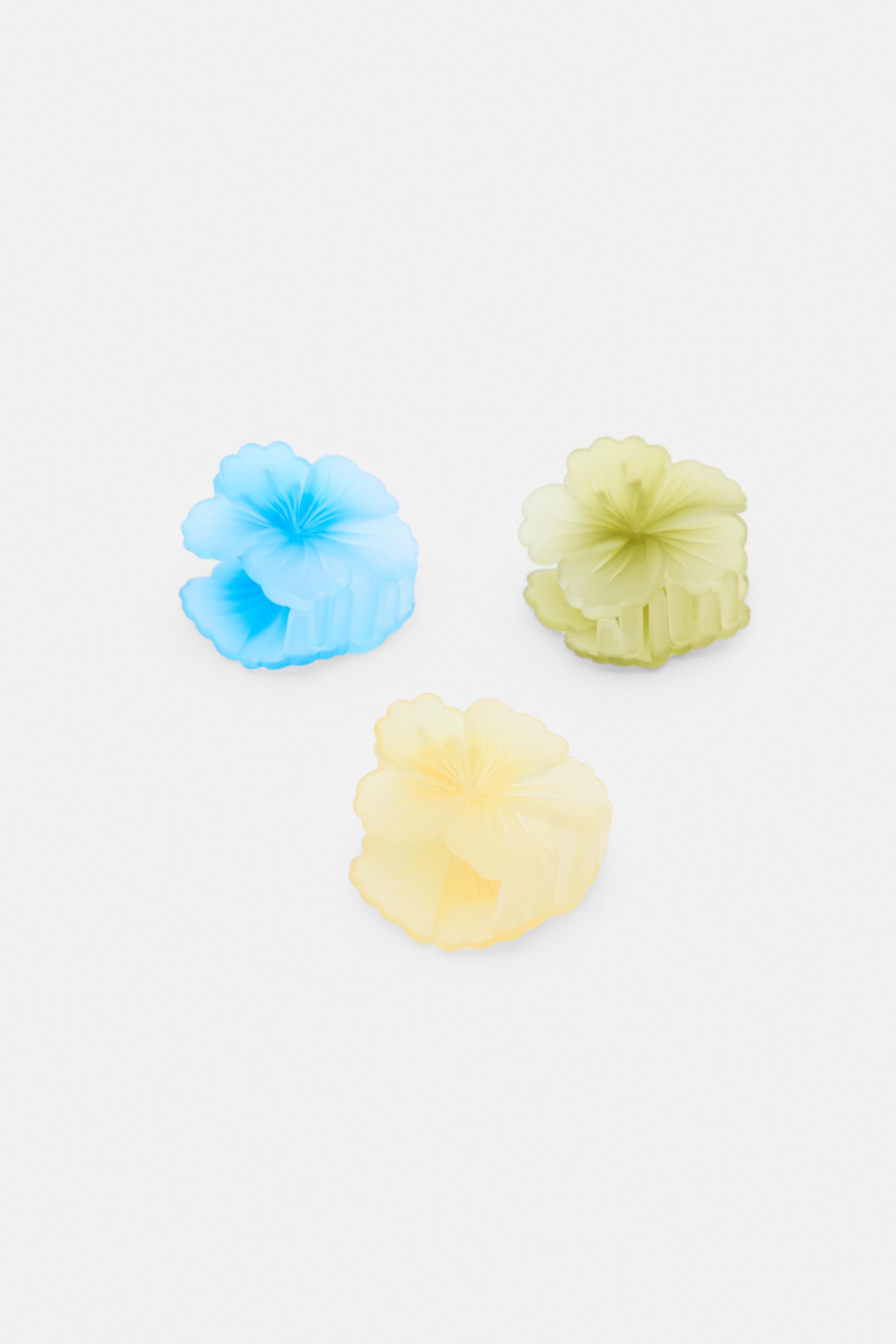 6'lı hibiskus saç tokası paketi - Görsel 2