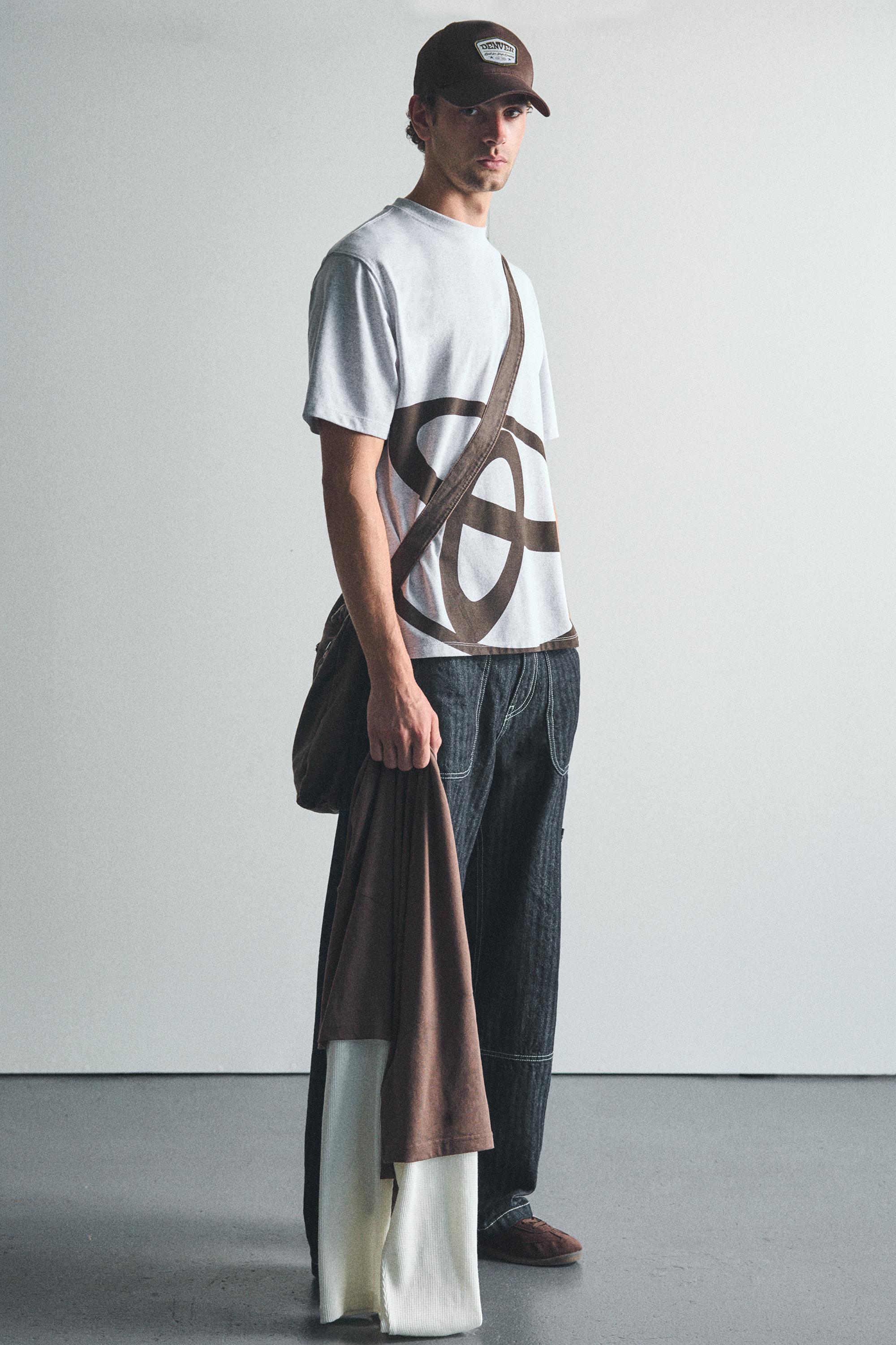 Regular fit Toyota logo T-shirt — Grey marl