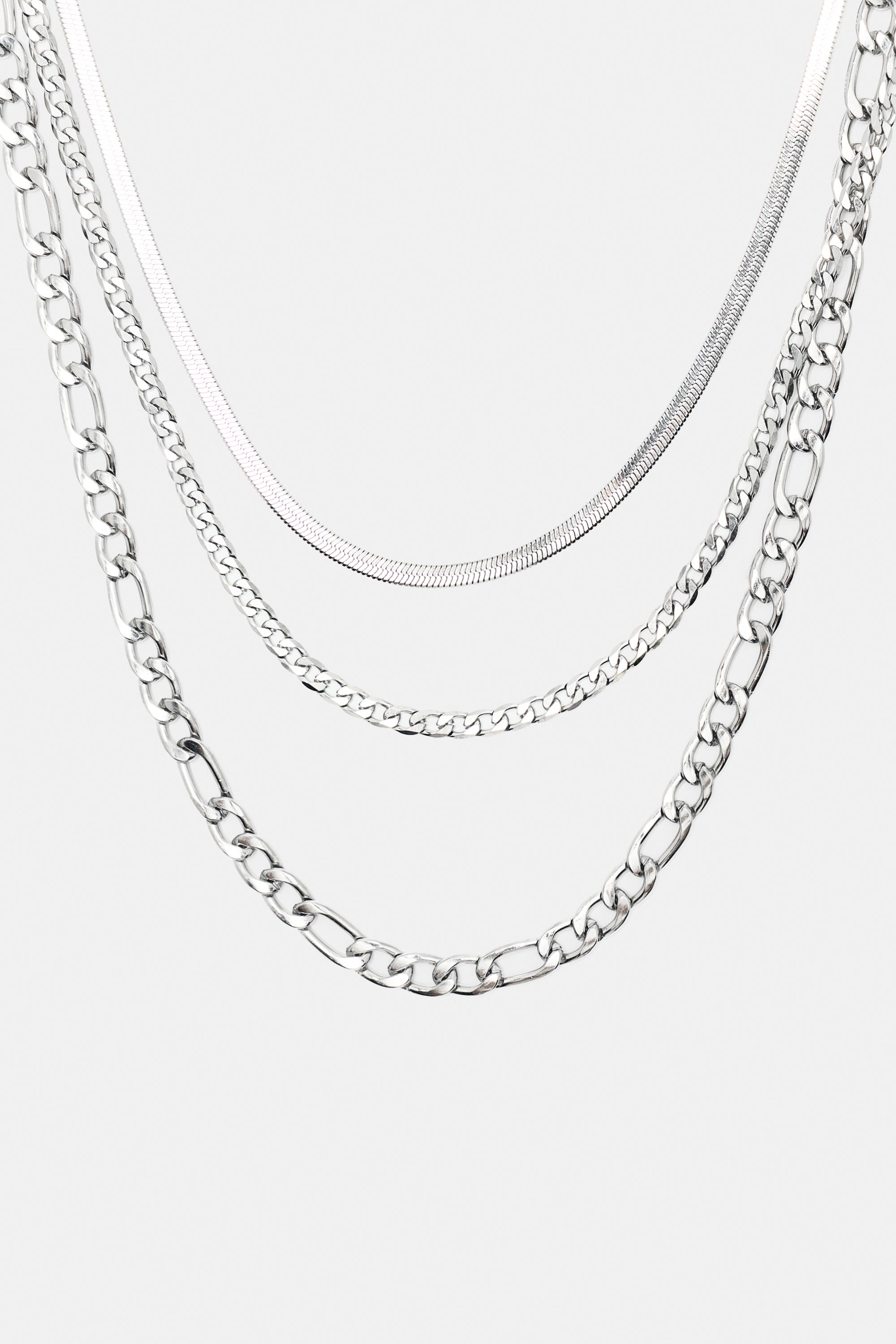 3-pack of chain necklaces — Others