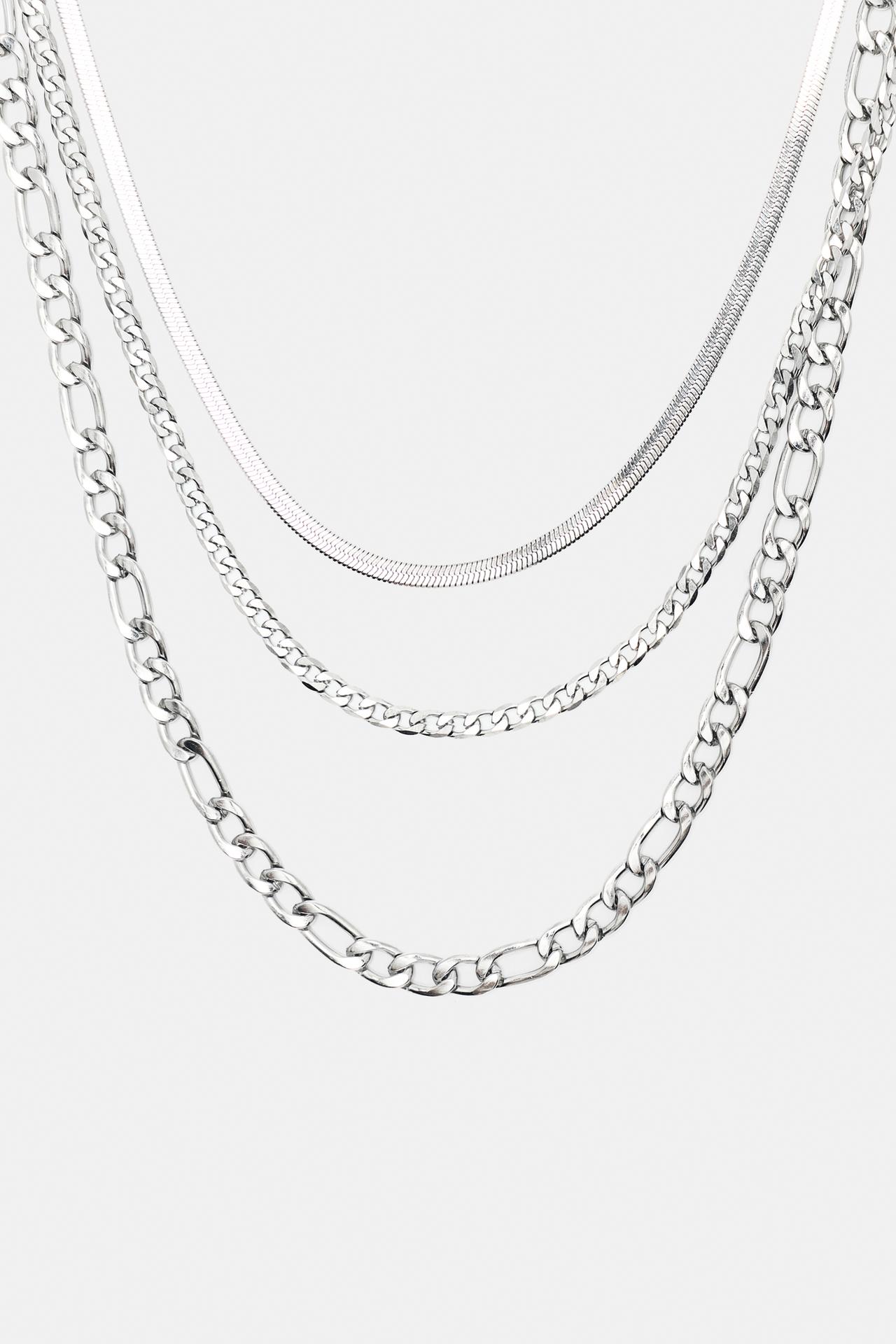 3-pack of chain necklaces — Others