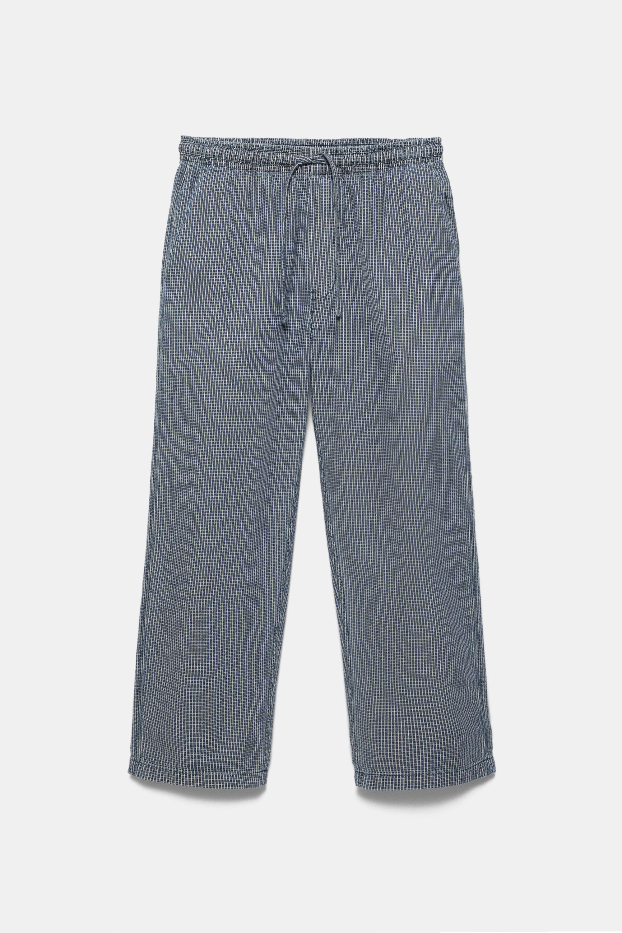 Denim joggers — Blue