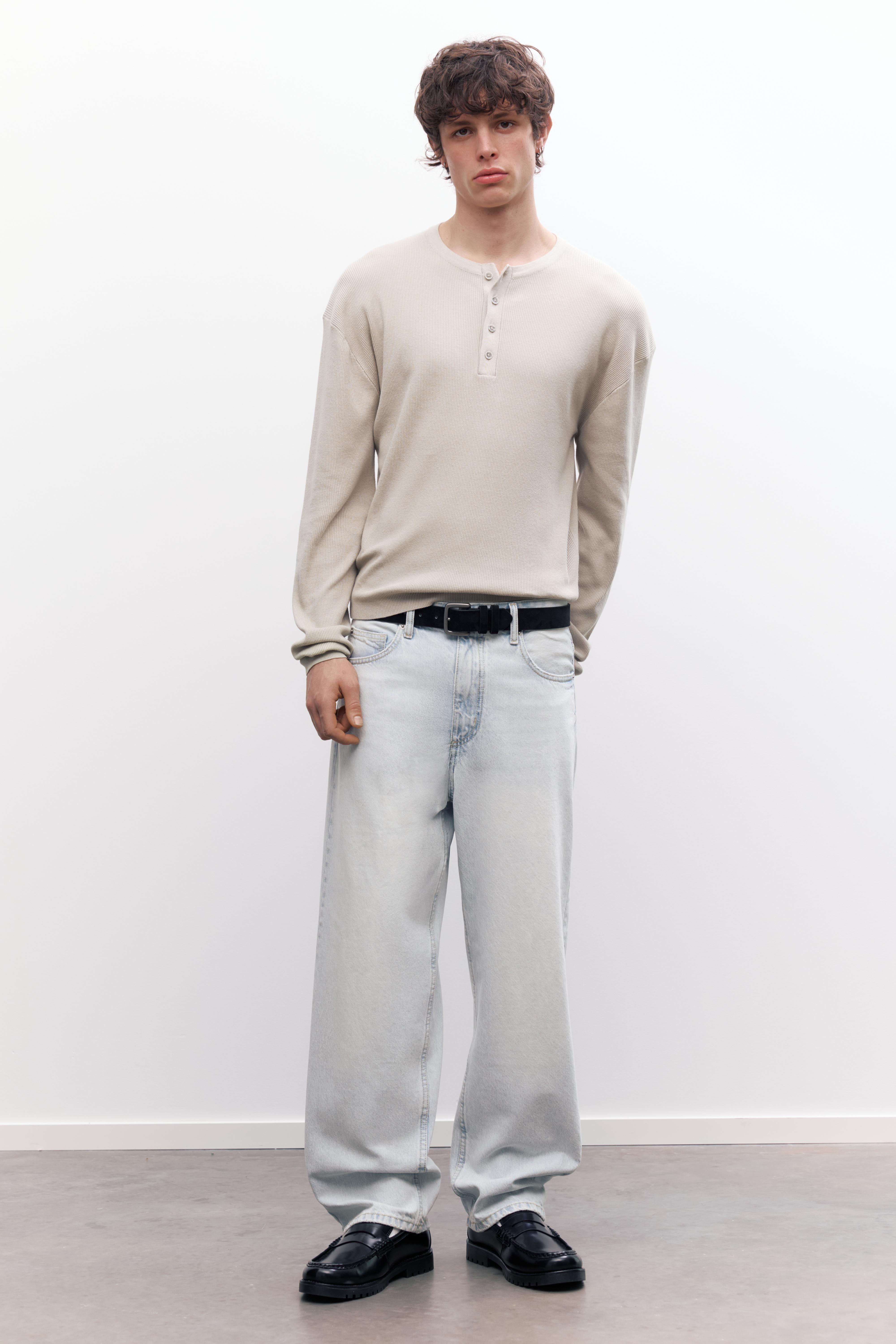 Henley yaka t-shirt - Görsel 13