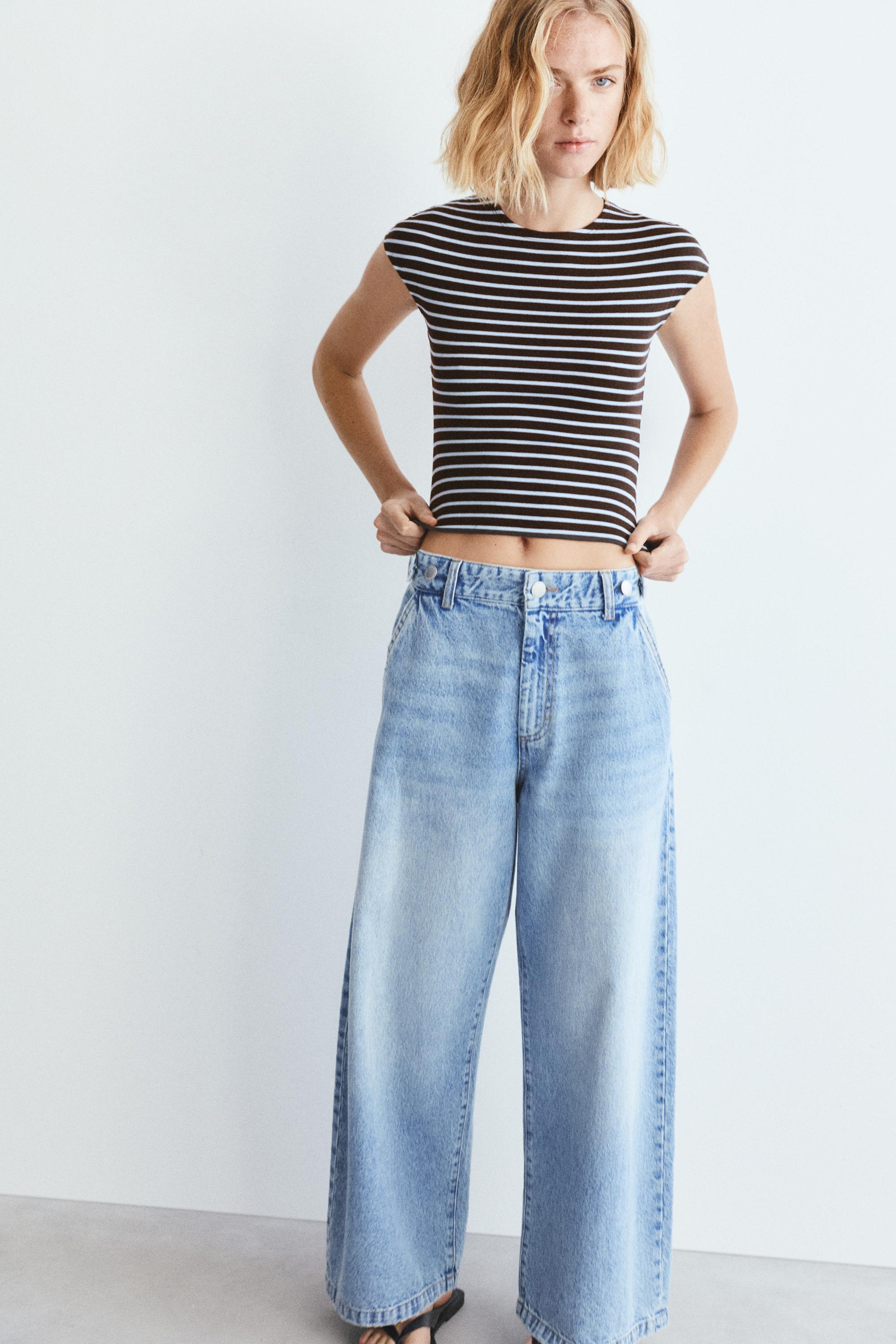 Dar Kesim Kısa Kollu Tişört - Görsel 121