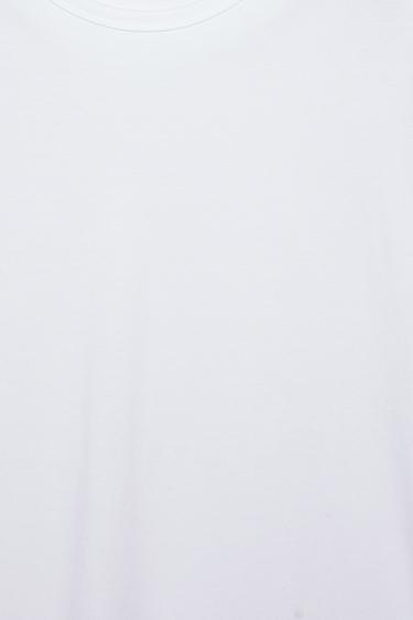 Slim fit basic T-shirt — White 7