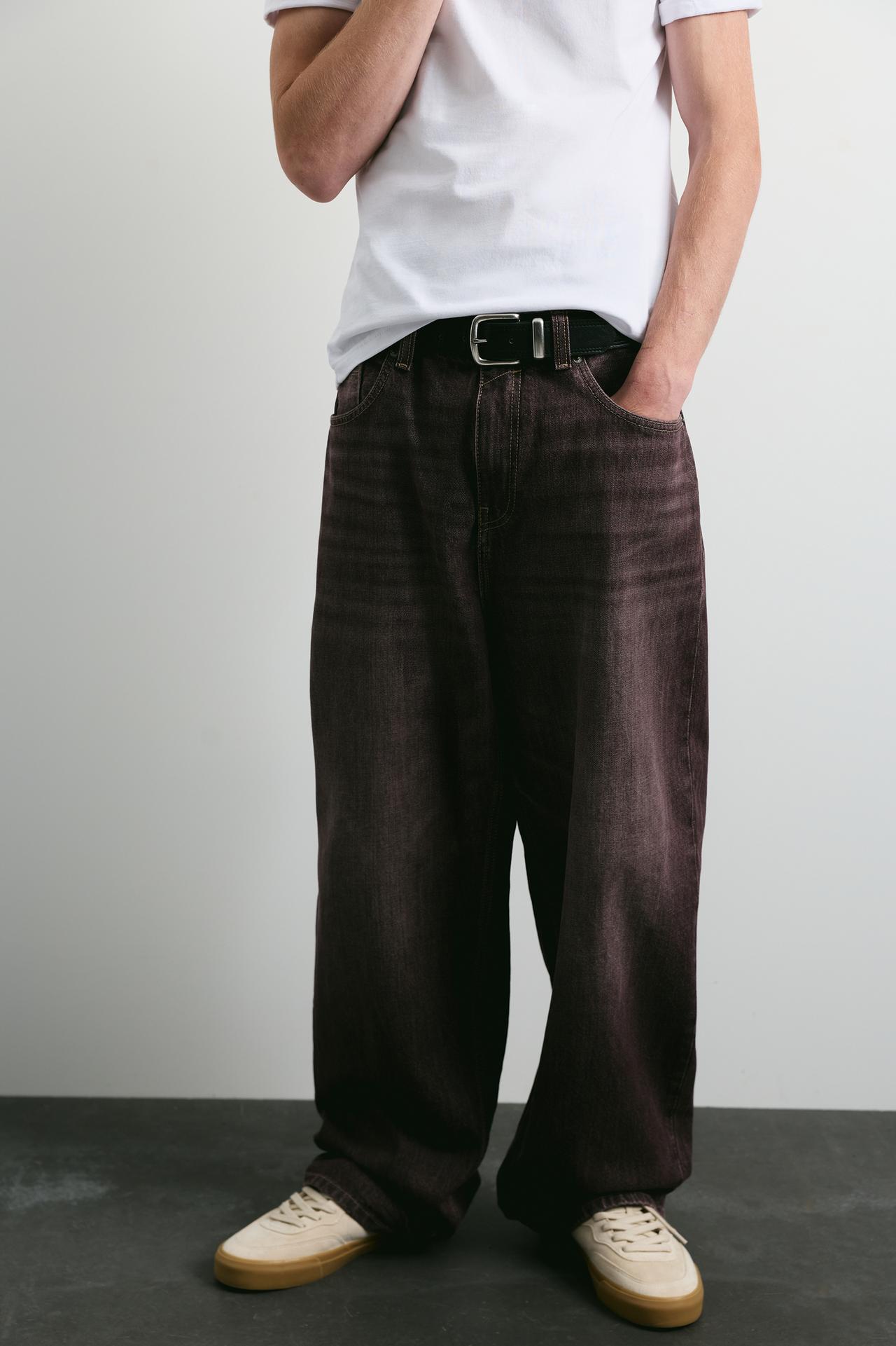 Baggy relaxed fit jeans — Mulberry