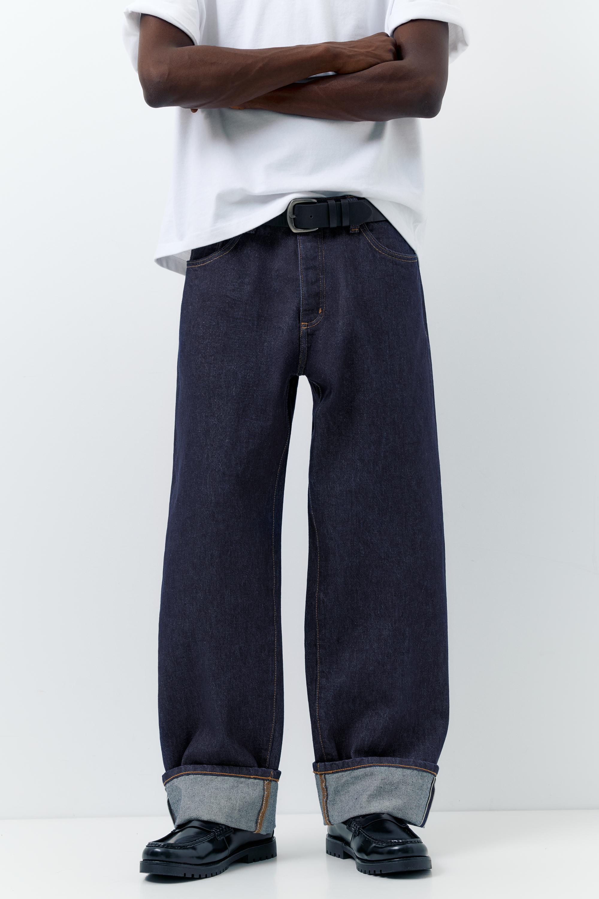 Selvedge straight fit jean - Görsel 34