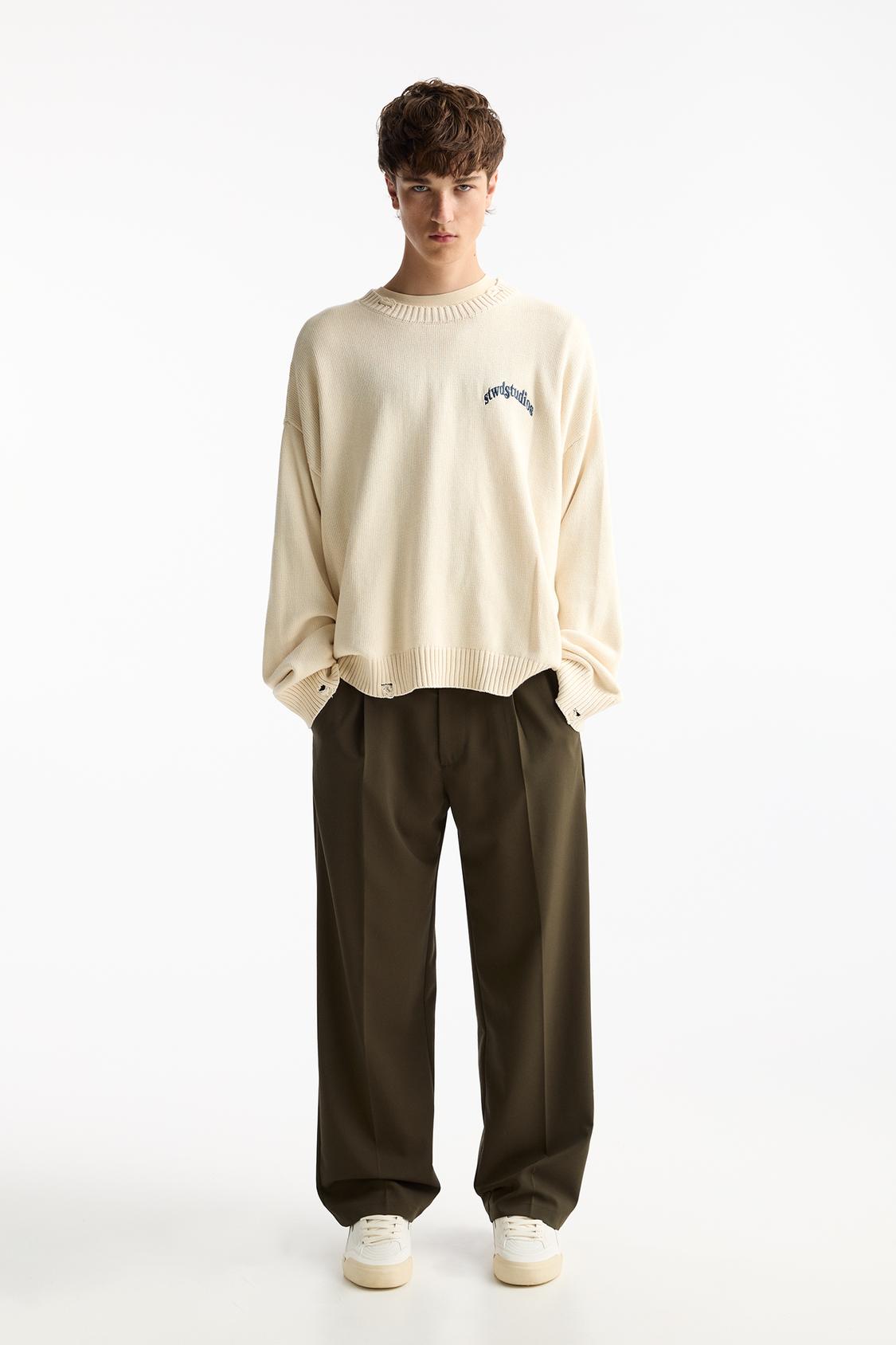 Pantalon Chandal Pantalones Largos Hombre Pull And Bear Pull And