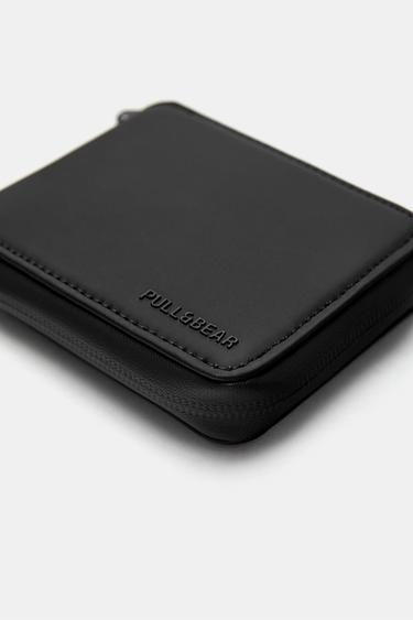 Rubberised wallet — Black 4