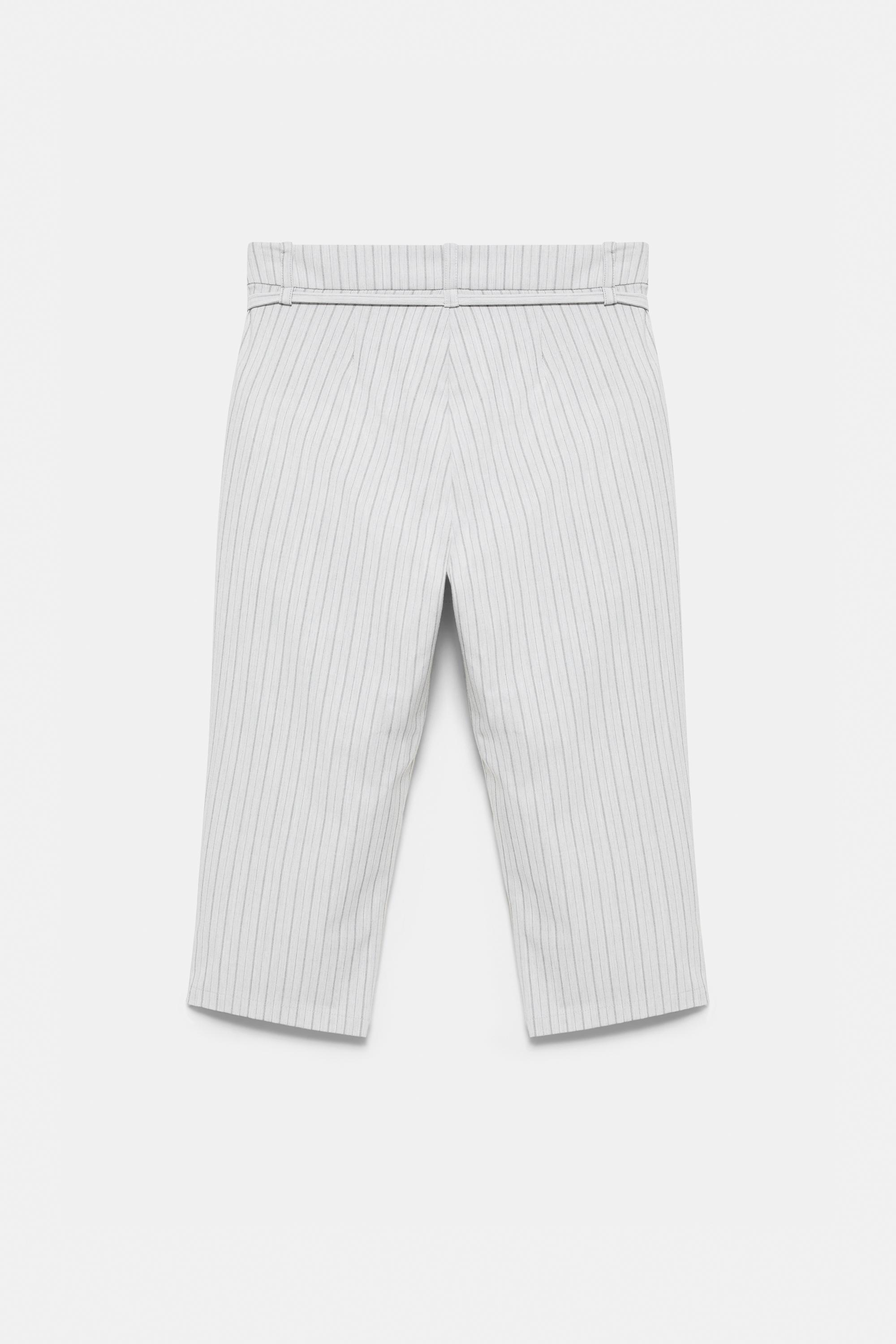 Striped capris — Striped