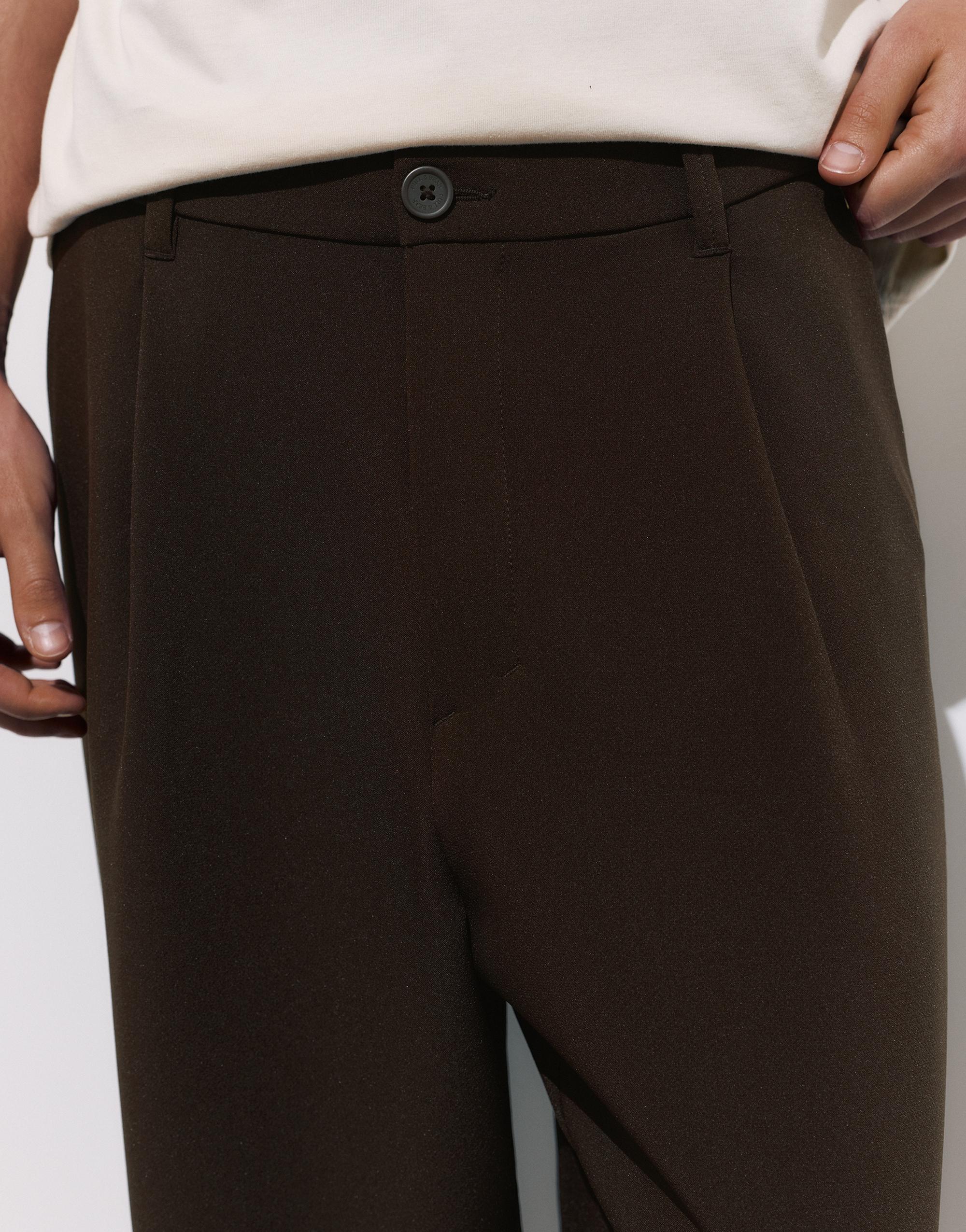 Tailored fit pilili pantolon - Görsel 12