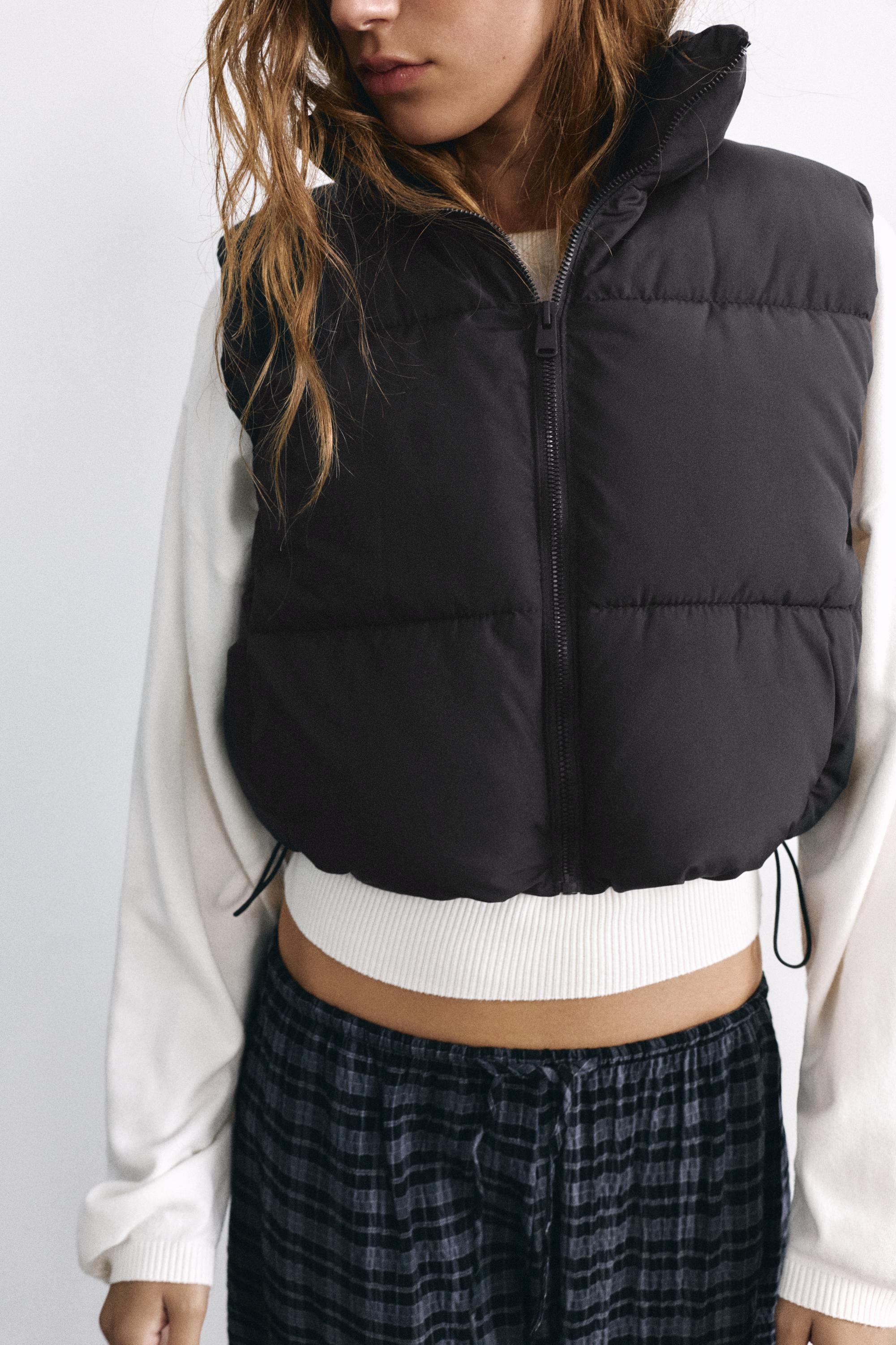 Padded gilet — Black