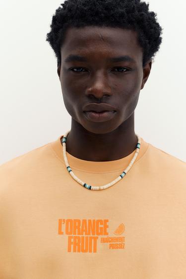 STWD orange graphic T-shirt — Orange 4