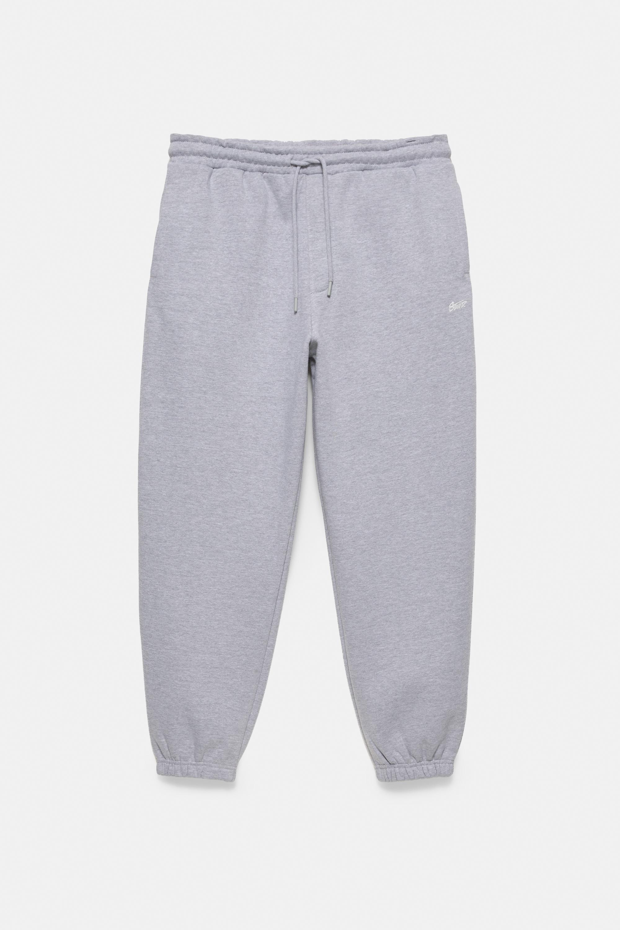 STWD joggers — Grey marl