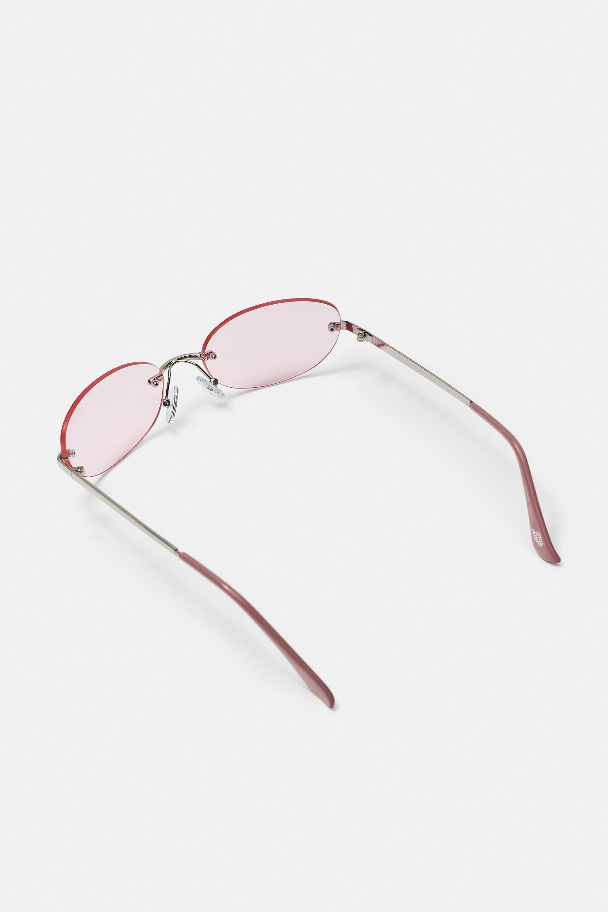 Pleasures x STWD sunglasses — Pink