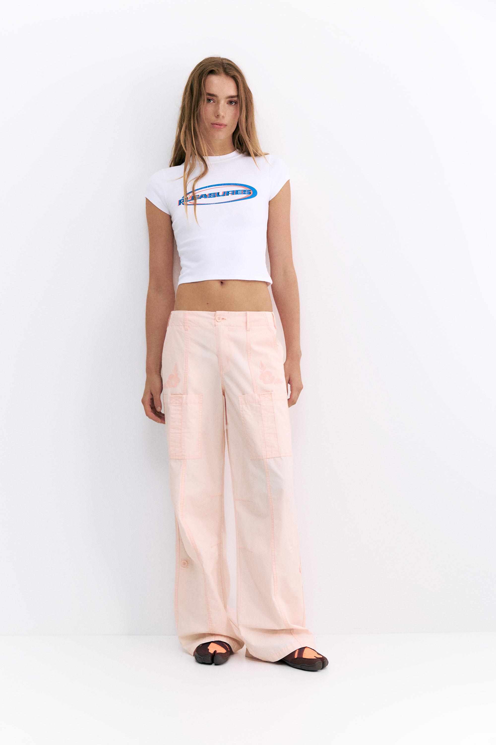 Pleasures x STWD Cargo Trousers — Pink