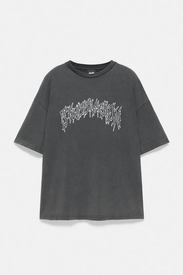 Acid wash STWD T-shirt — Black 7