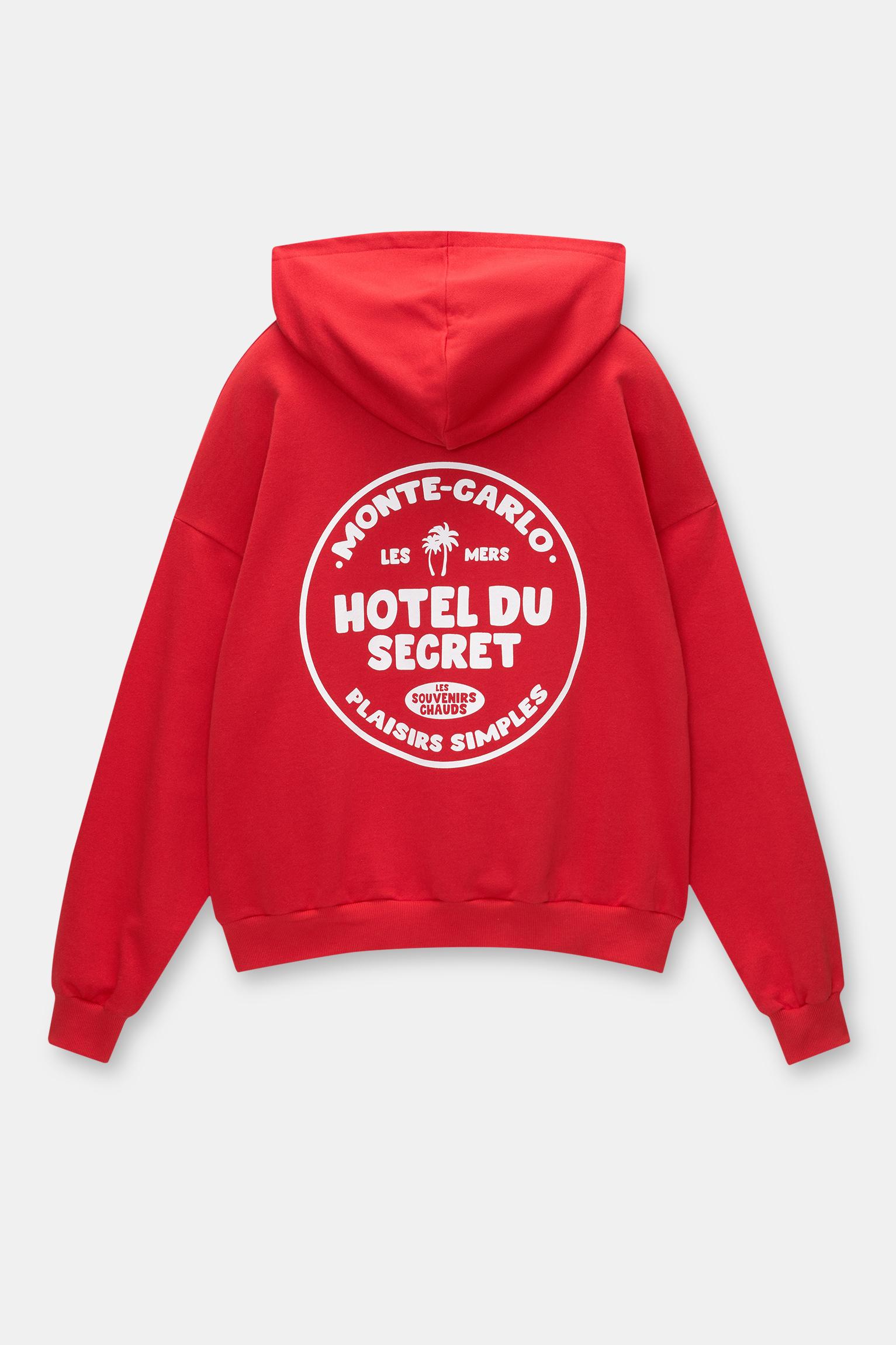 Fashion sudaderas rojas pull and bear