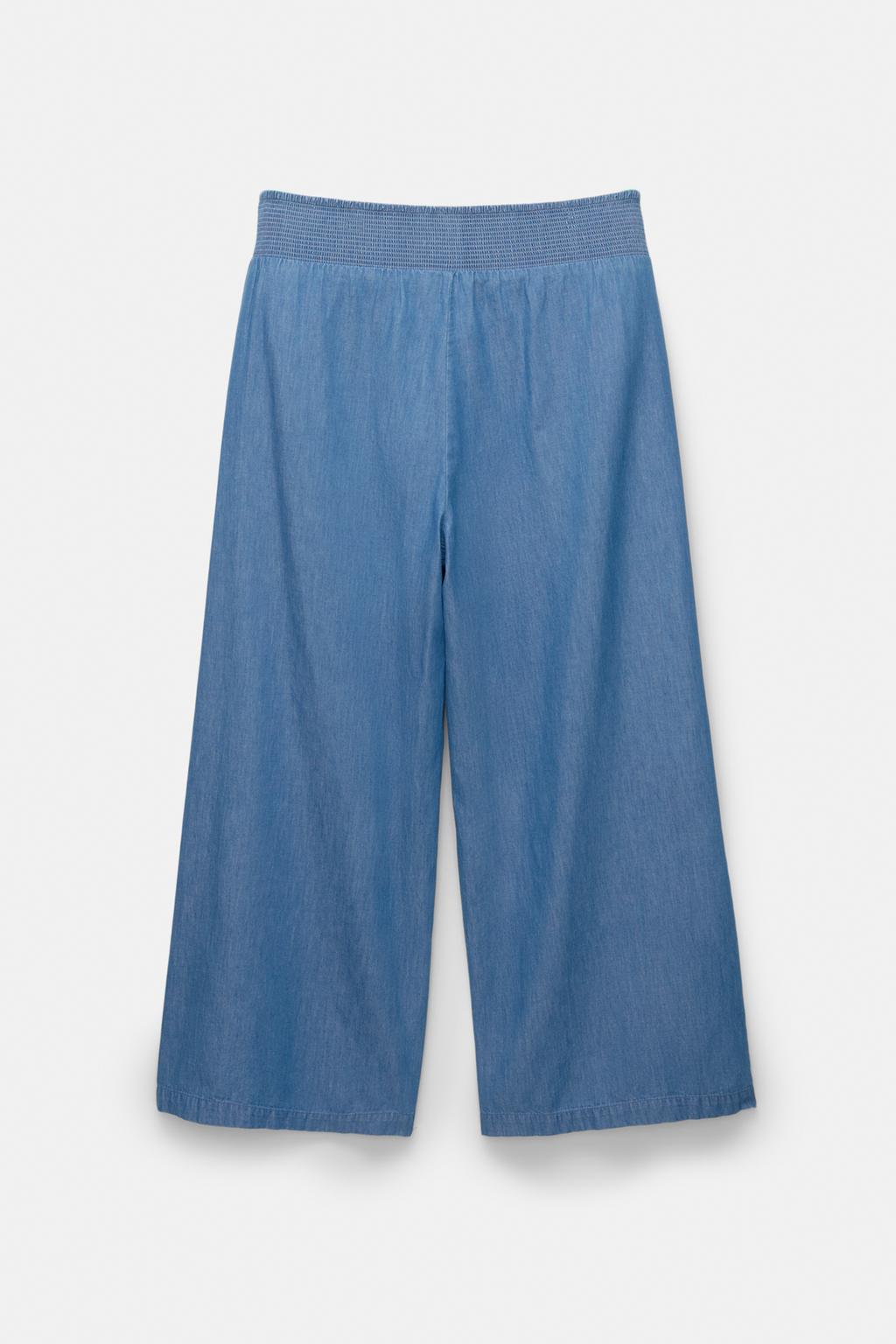 Celana kulot dengan emban elastis PULL&BEAR