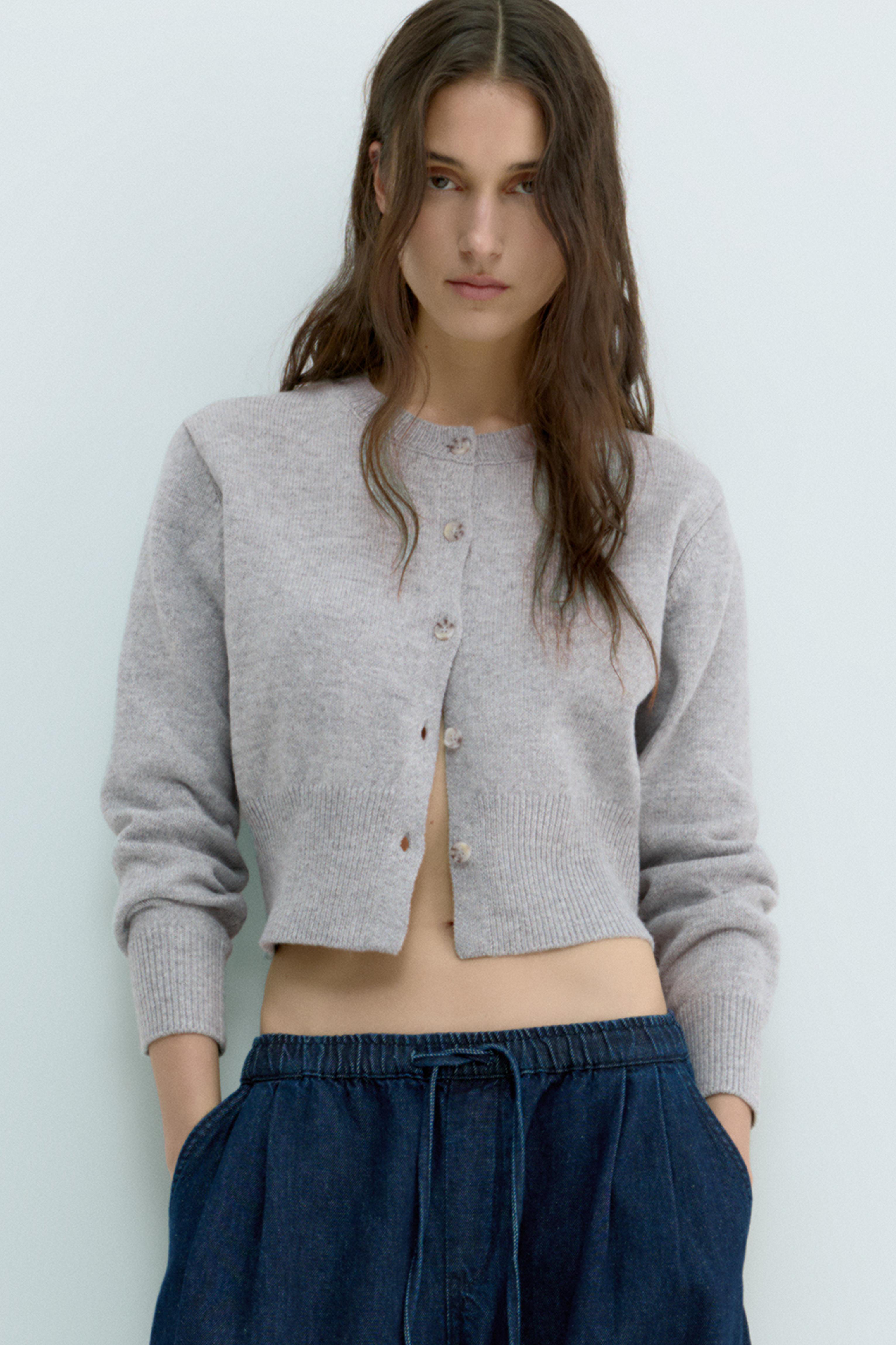 Kısa düğmeli hırka - Görsel 51