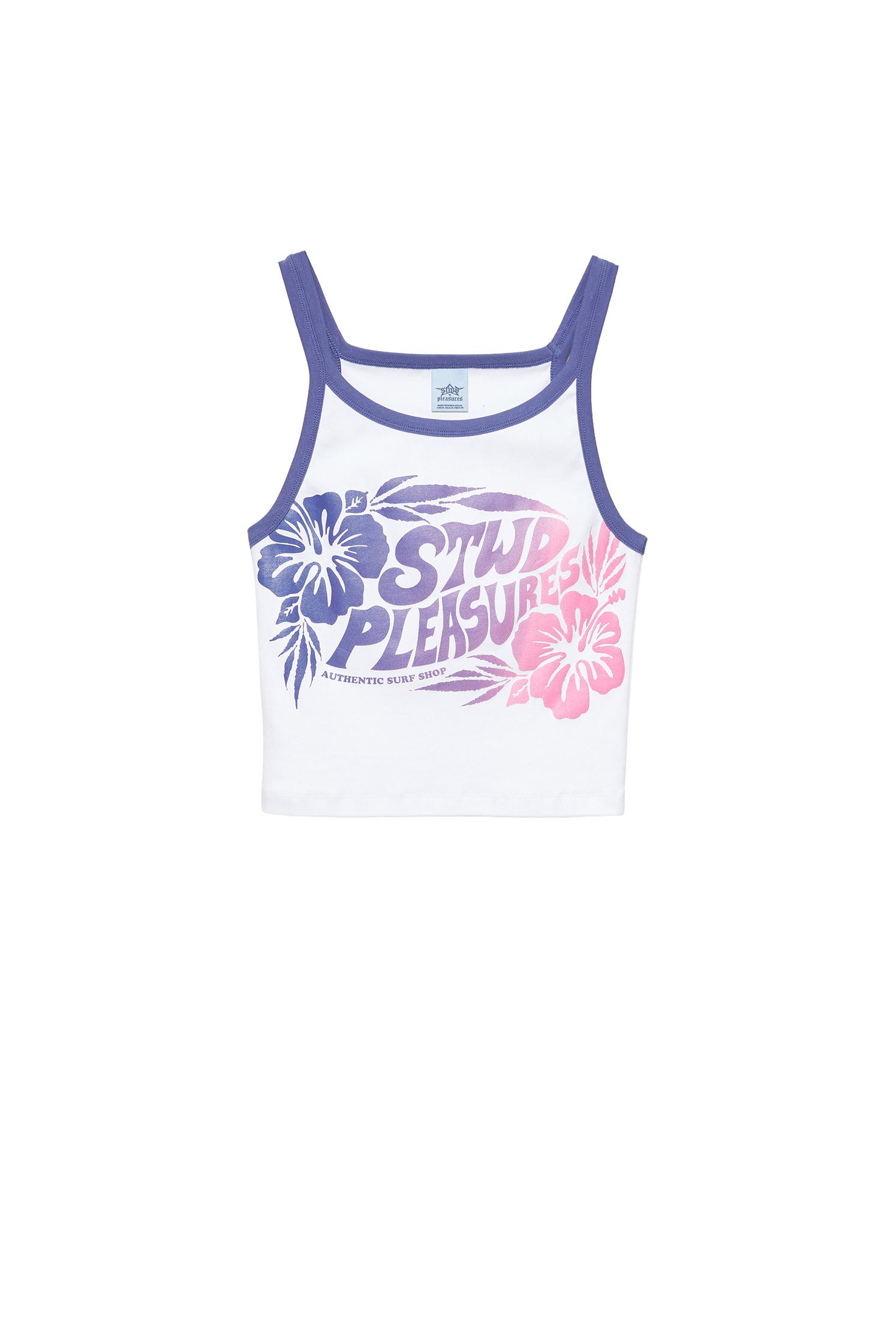 Pleasures x STWD tank top — White