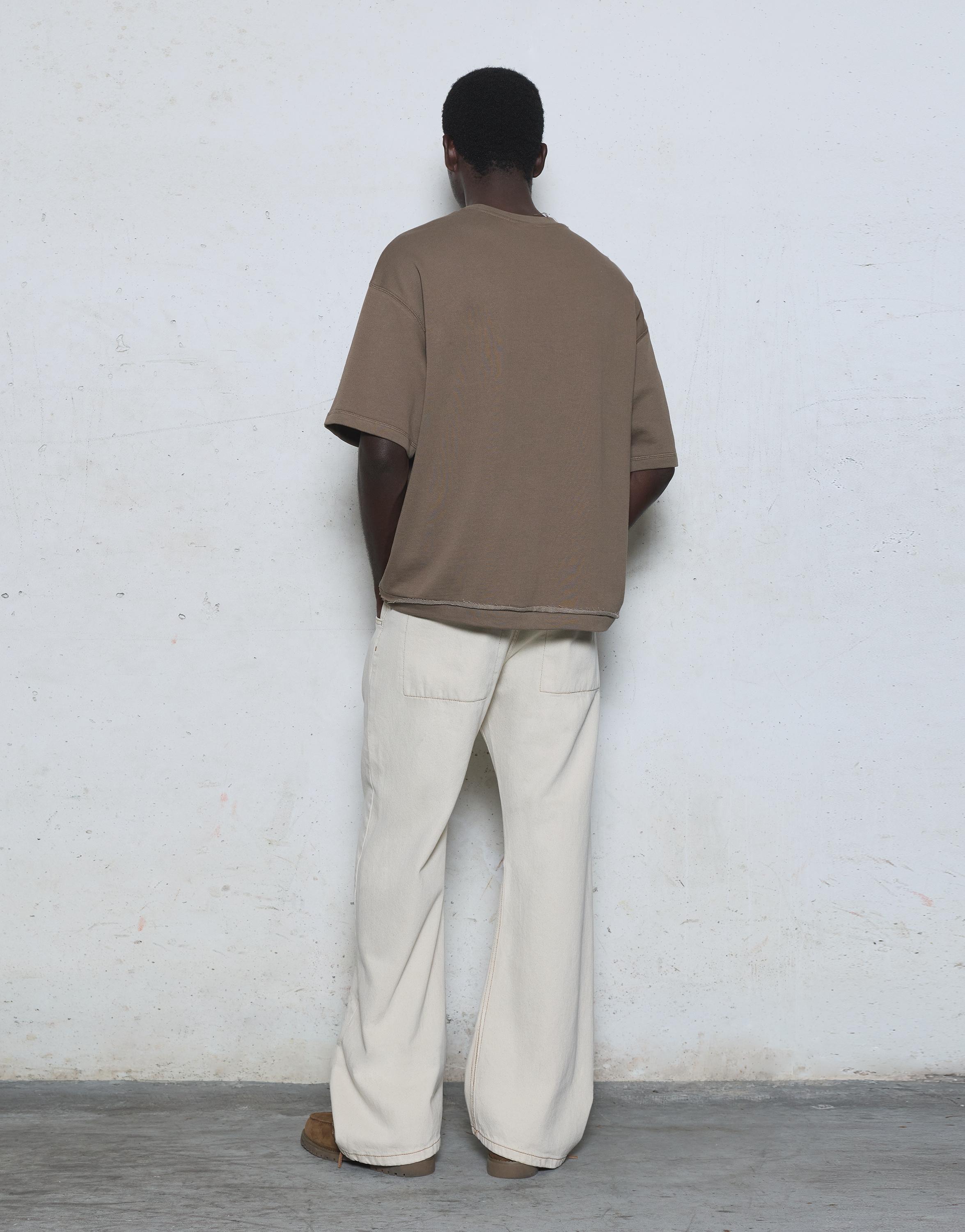 Worker trousers — Ecru