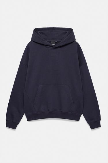 Boxy fit hoodie — Navy 5