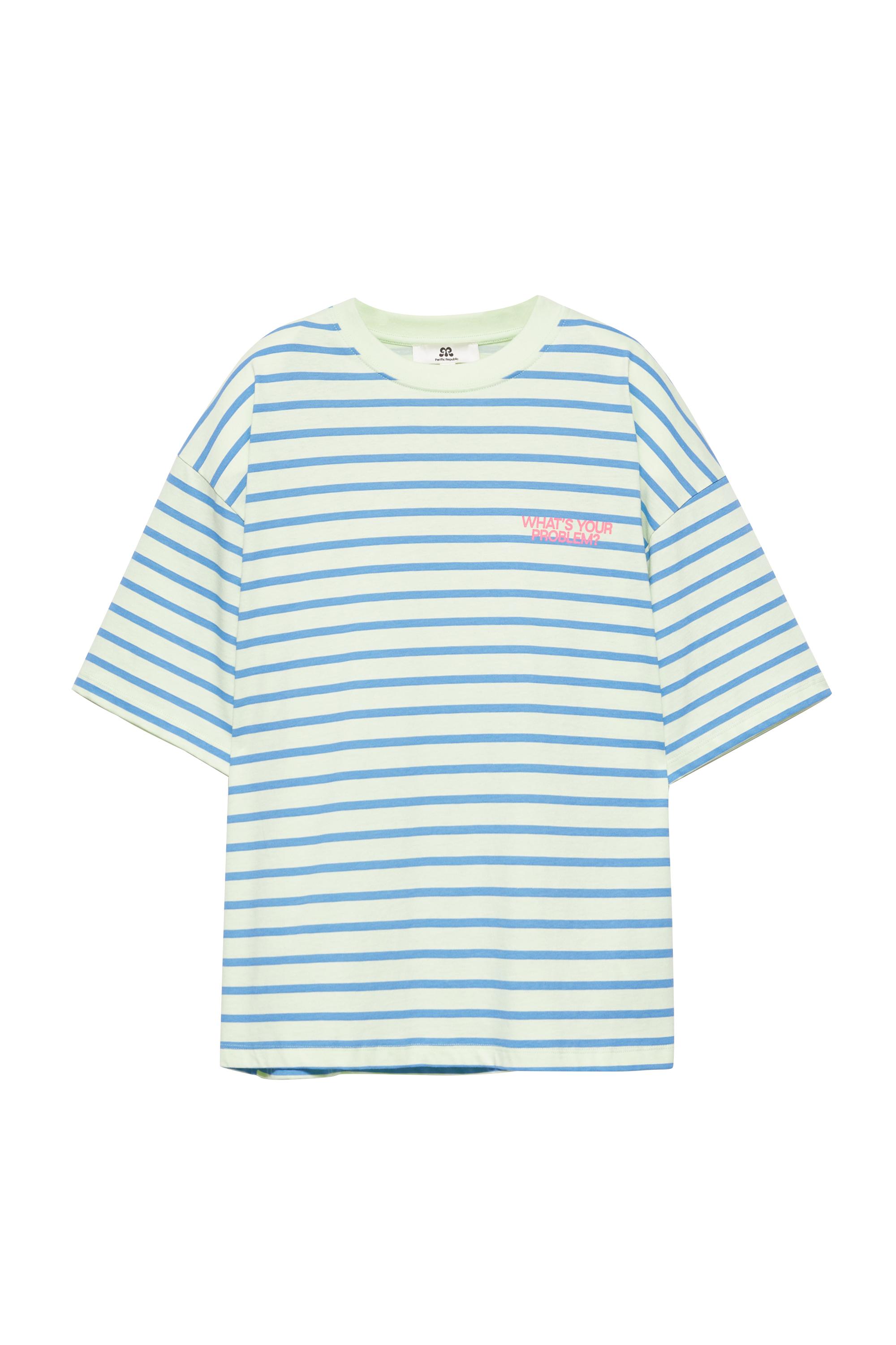 Pull&Bear Oversize çizgili tişört görsel 3