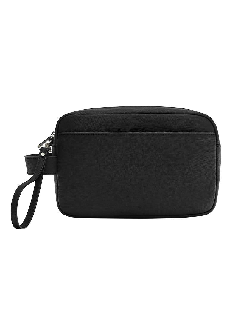 Wash bag with handle — Black