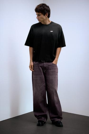 STWD ombré T-shirt — Black 5