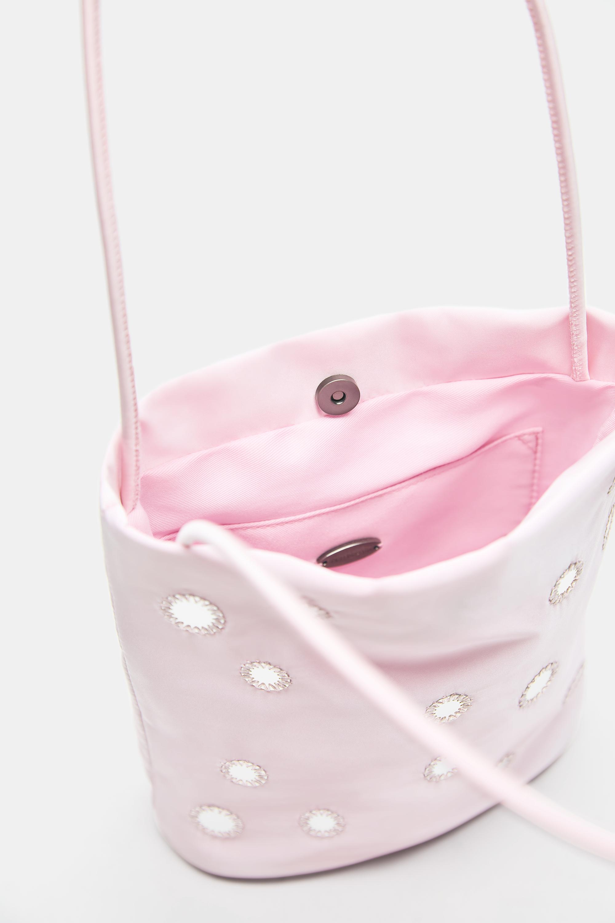 Mirror shoulder bag — Pink