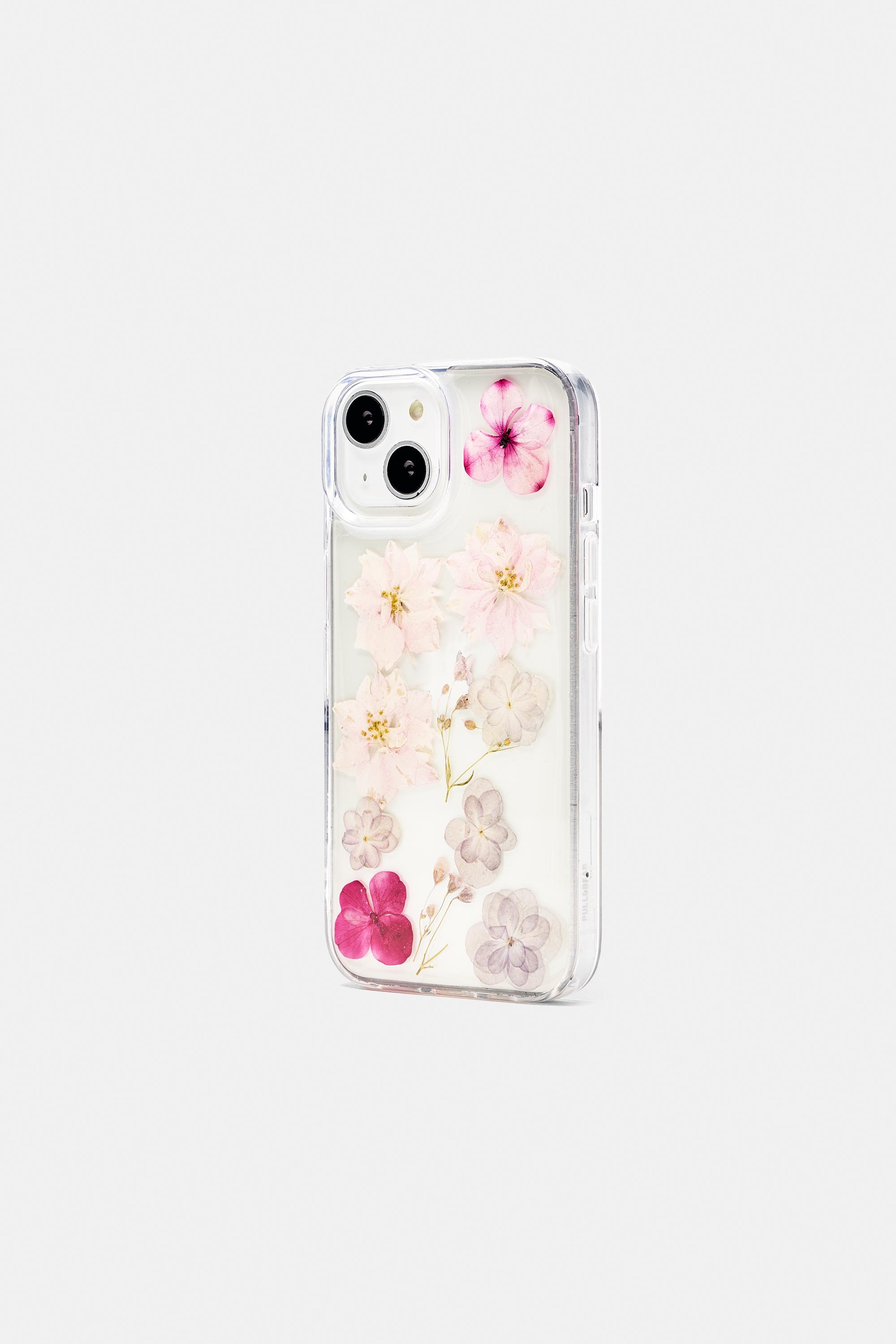 Floral iPhone case — Pink