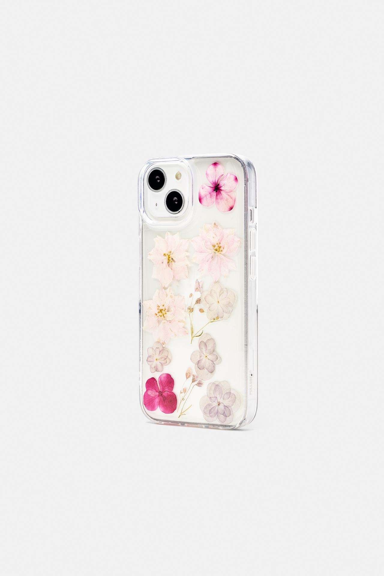 Floral iPhone case — Pink
