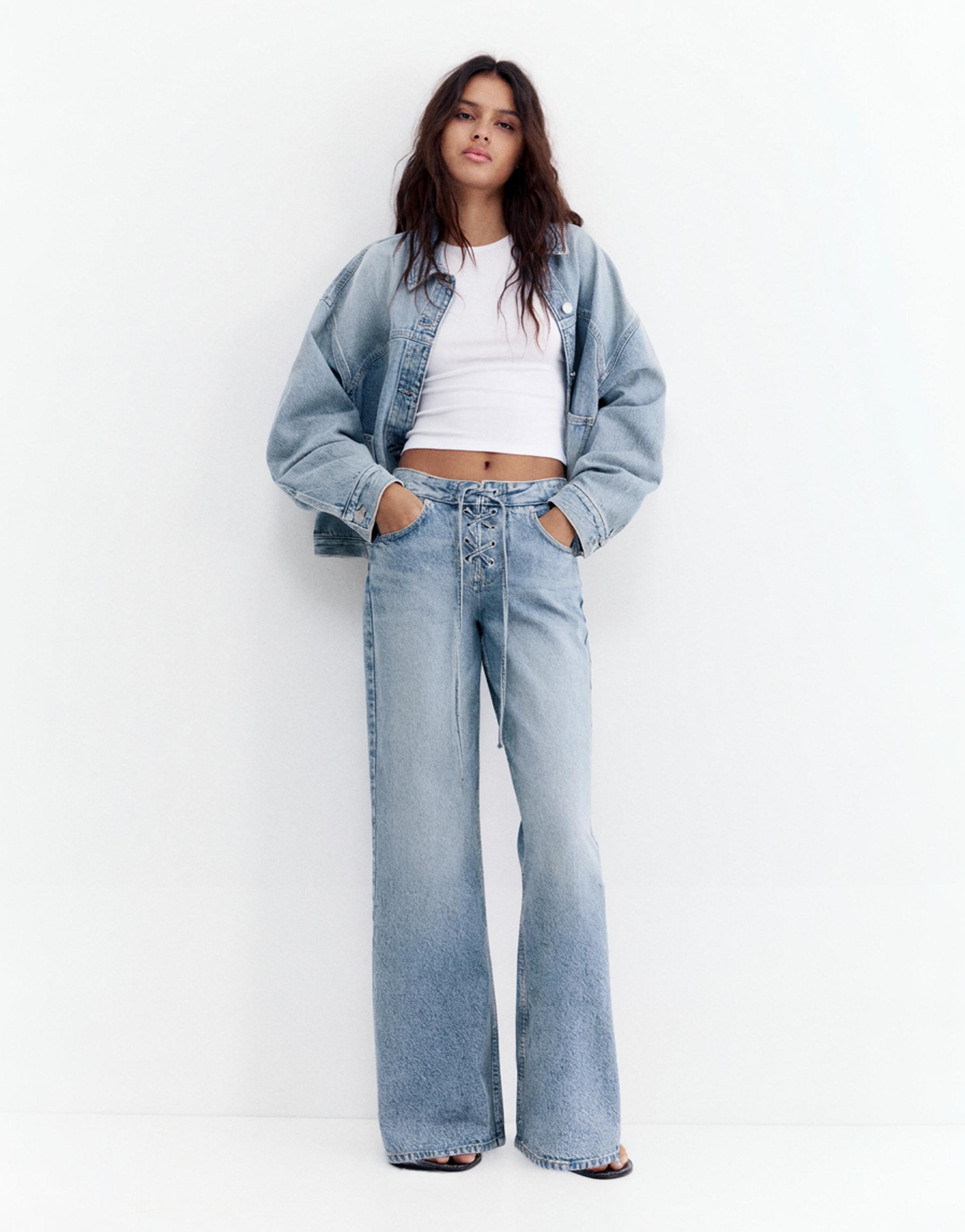 Düşük bel korsan jean - Görsel 84