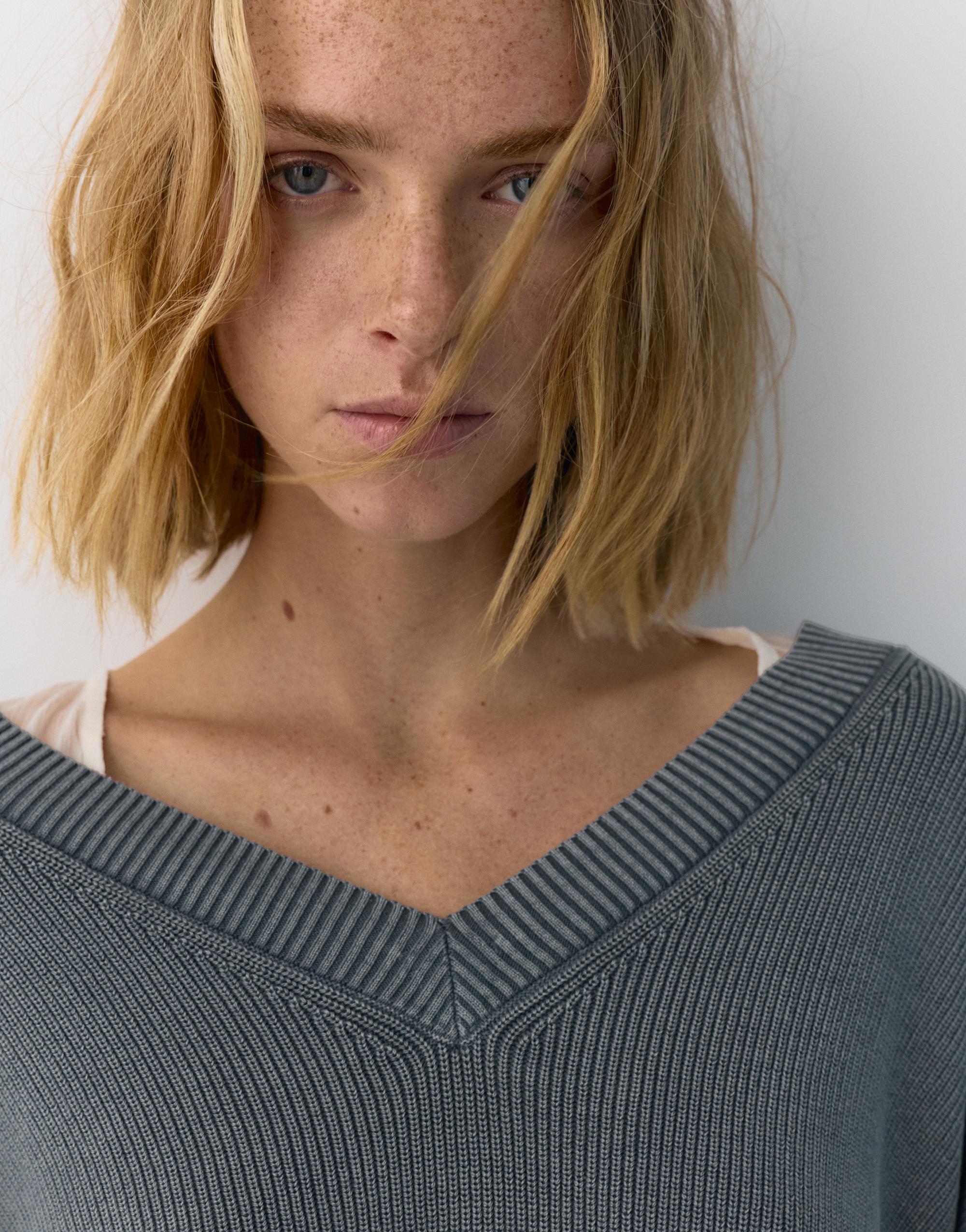 V yaka kazak - Görsel 23