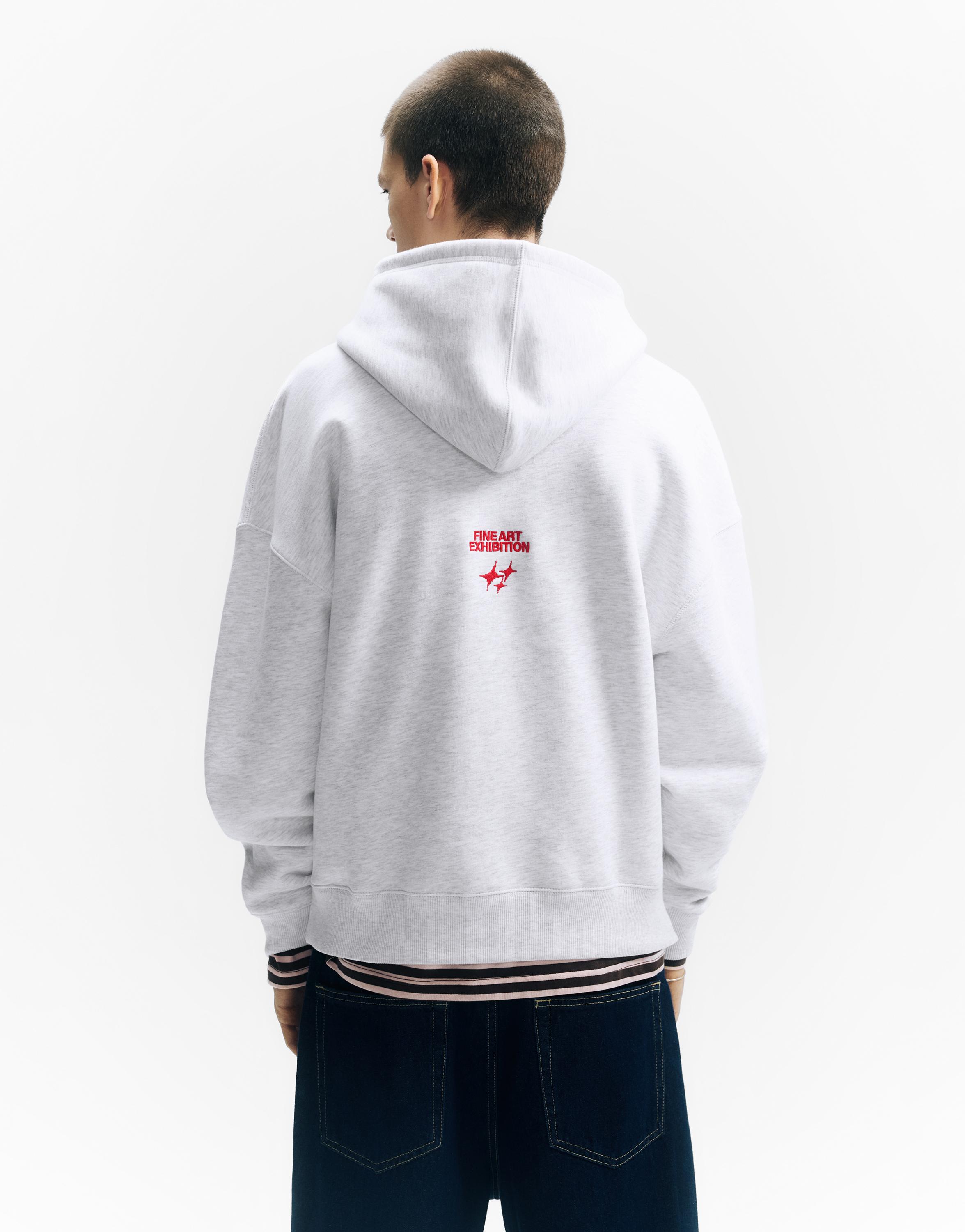 STWD Studio kapüşonlu sweatshirt - Görsel 7