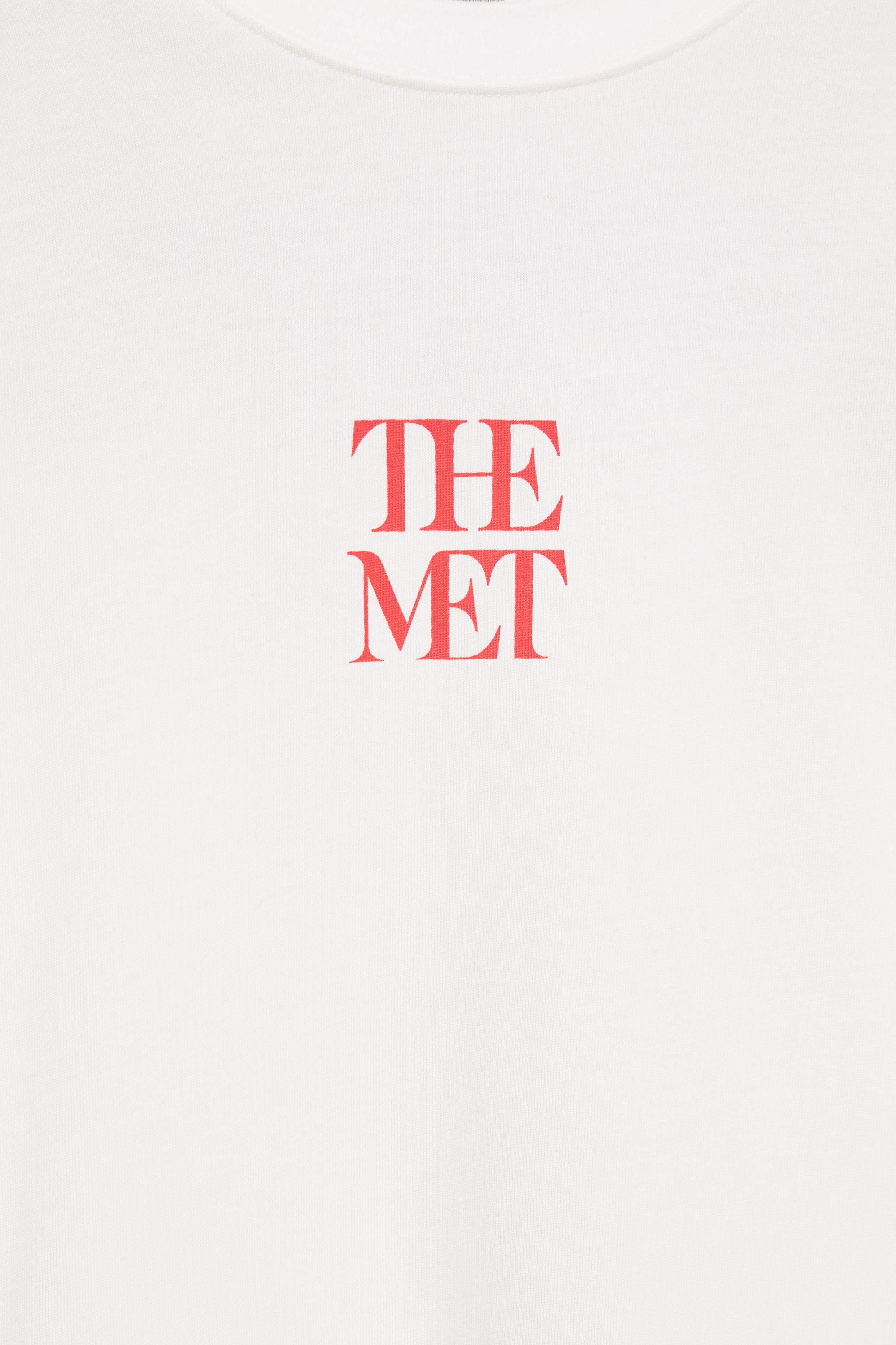 The Met beyaz t-shirt - Görsel 4