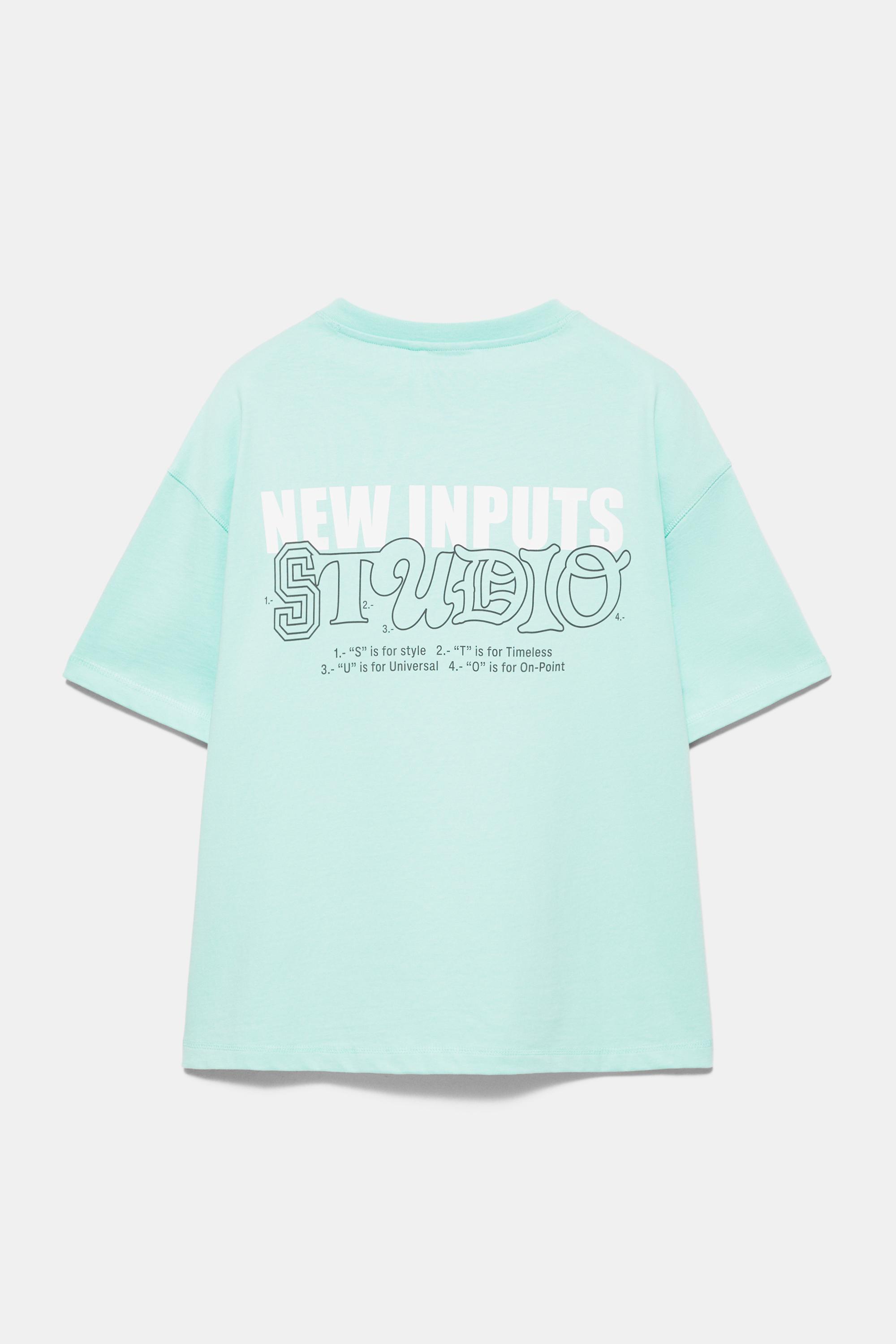 STWD Studio T-shirt — Turquoise