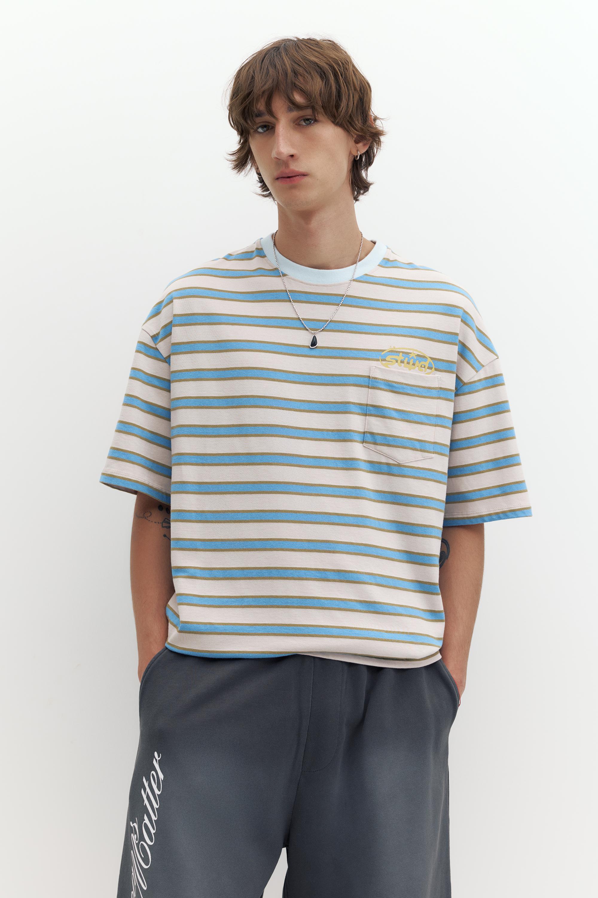 T-Shirt A Righe Stwd