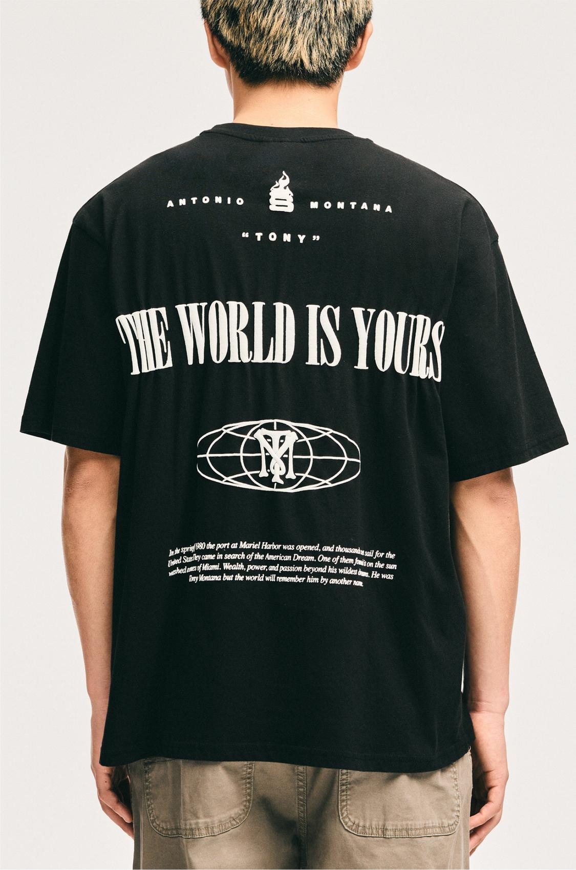 Pull&bear Scarface Tee Shirt Scarface T-shirt Pull&bear