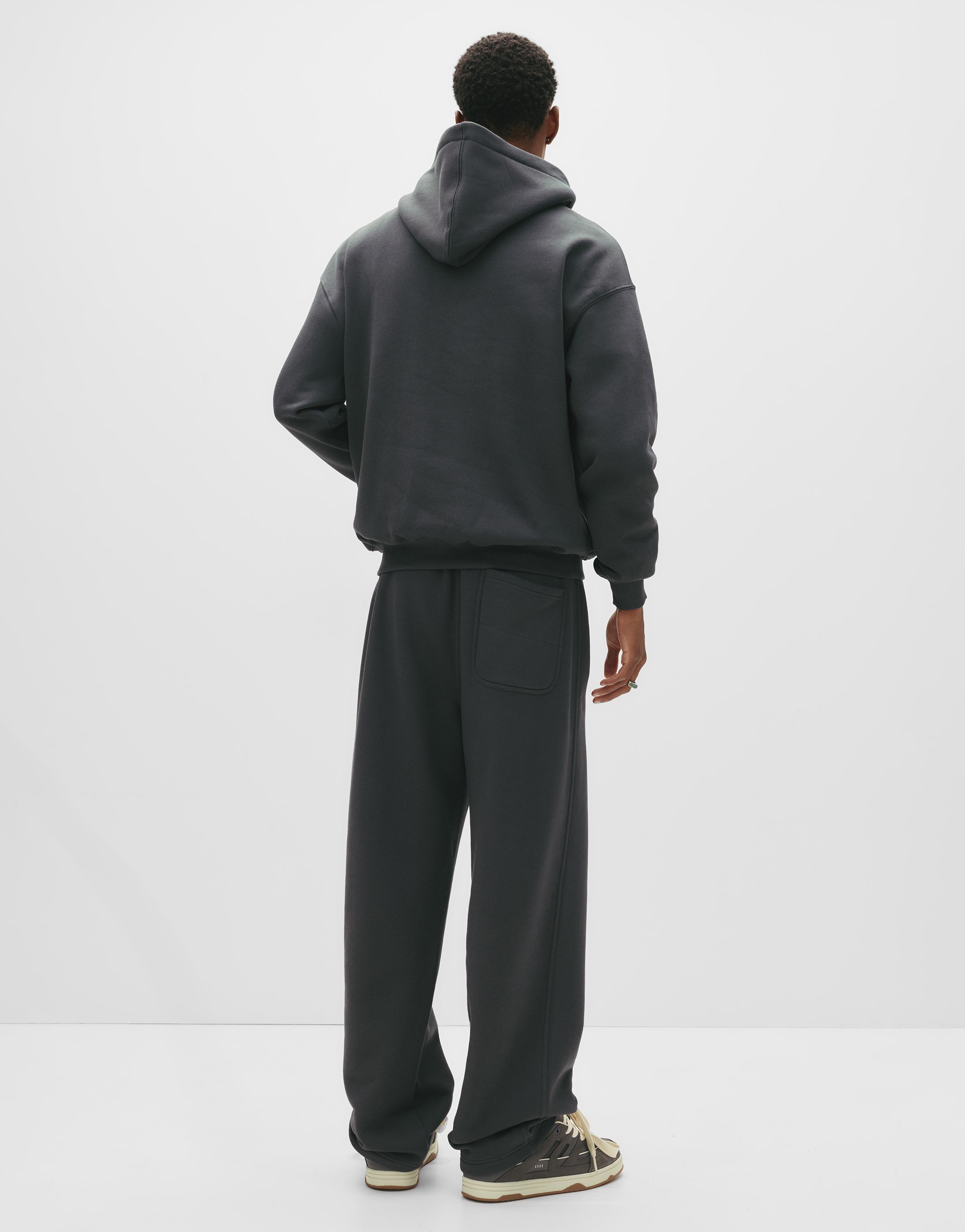 Basic baggy tracksuit bottoms — Anthracite grey
