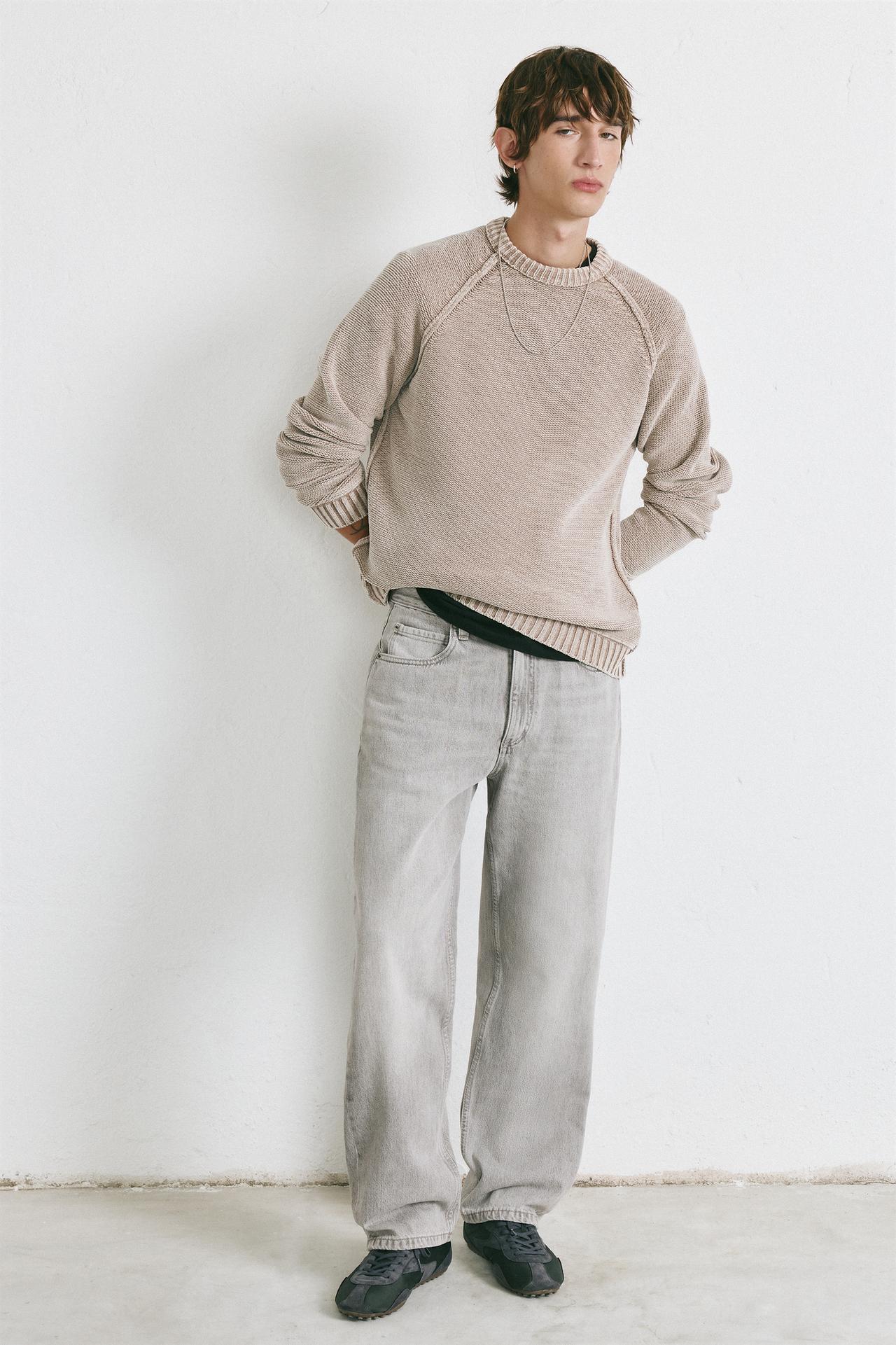 Baggy jeans — Dark grey